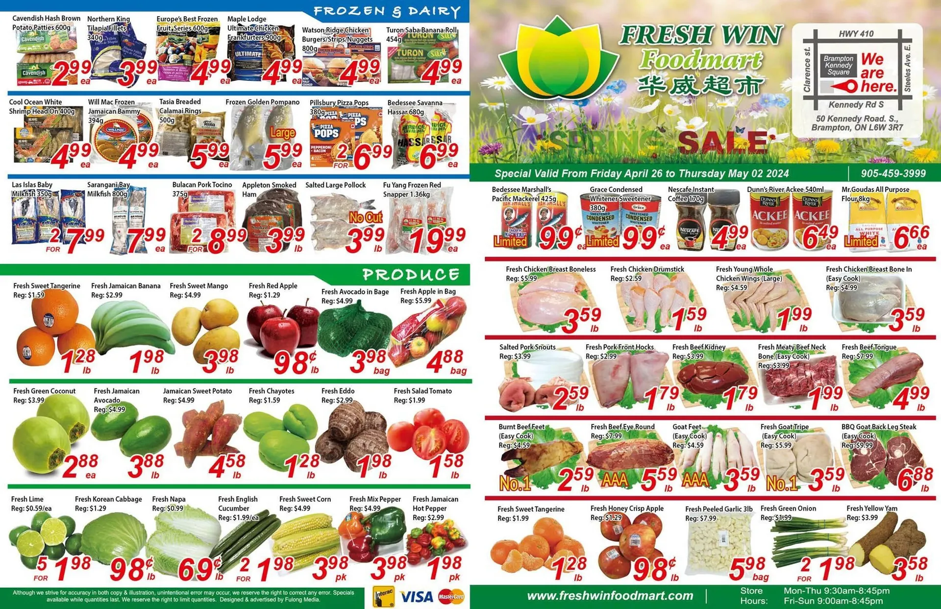 Seasons Foodmart flyer - 1