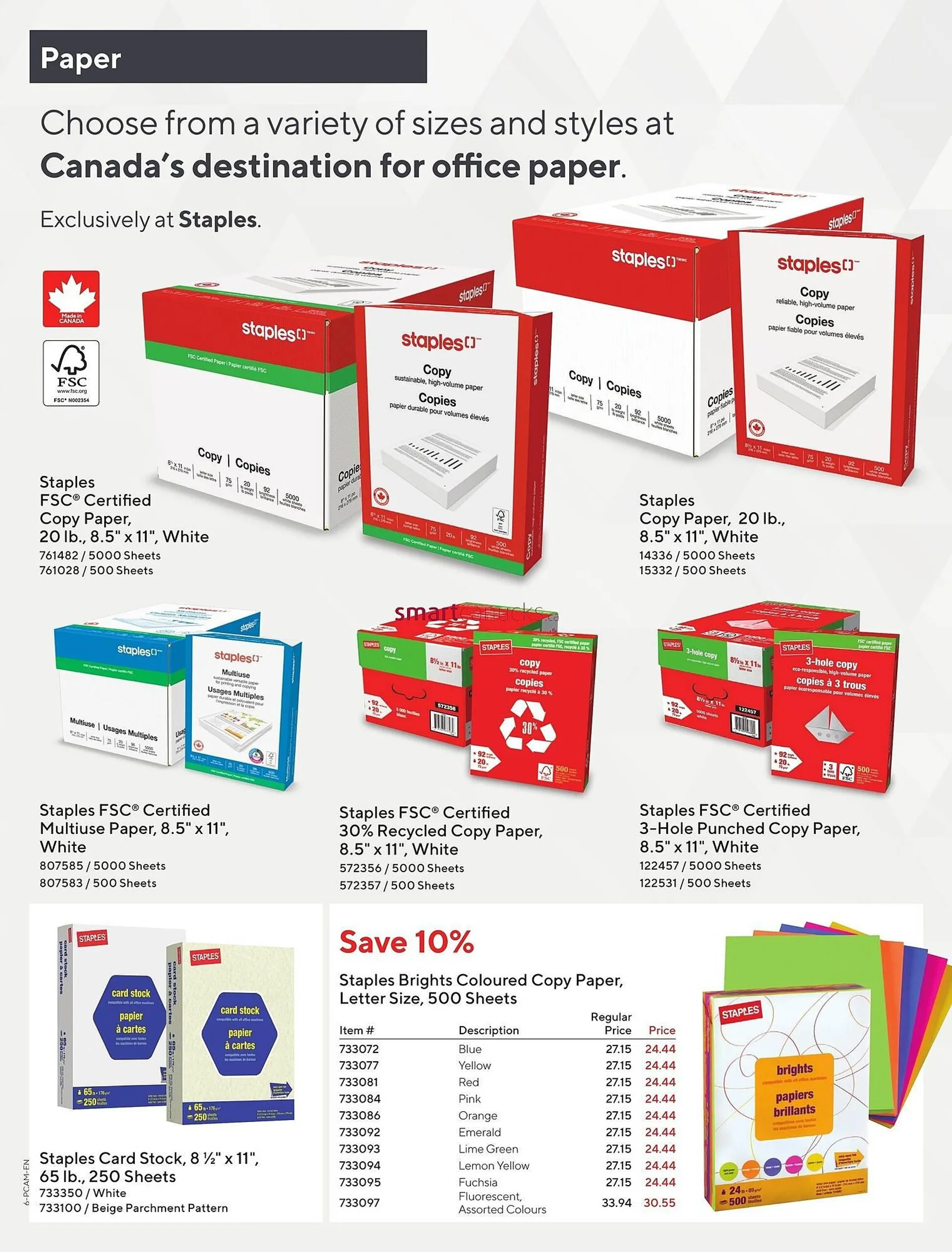 Staples flyer from January 2 to January 8 2025 - flyer page 7