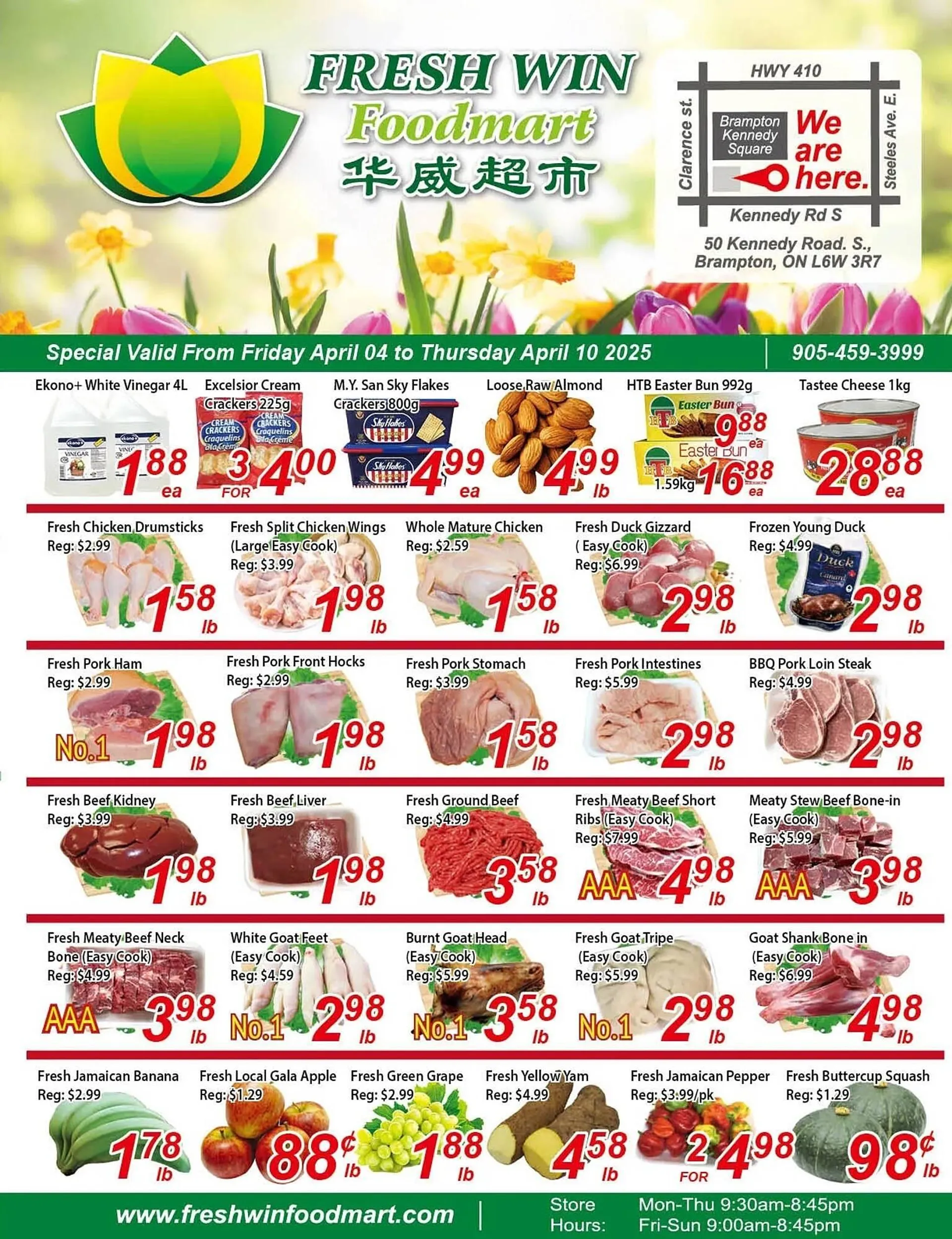 Fresh Win Foodmart flyer - 1