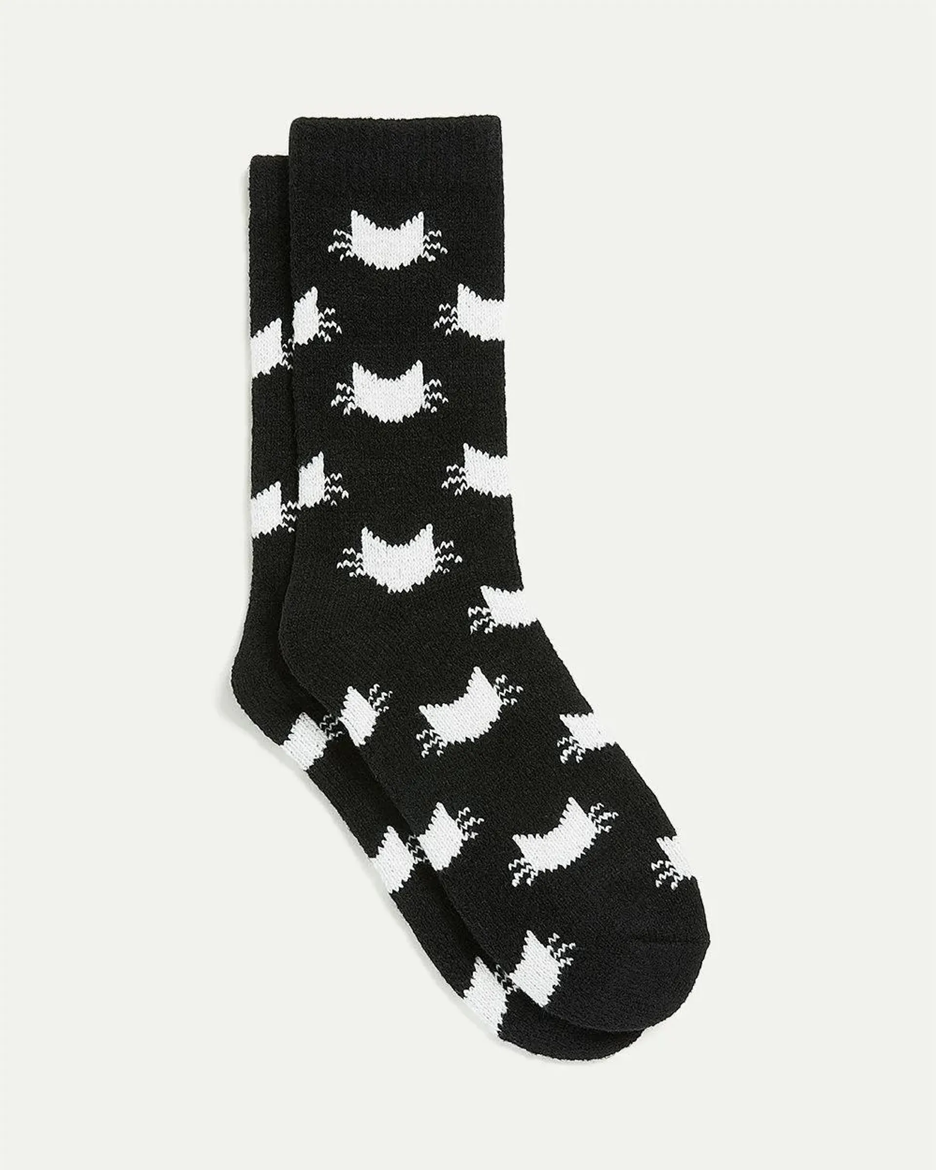 Super-Soft Winter Socks with Cats