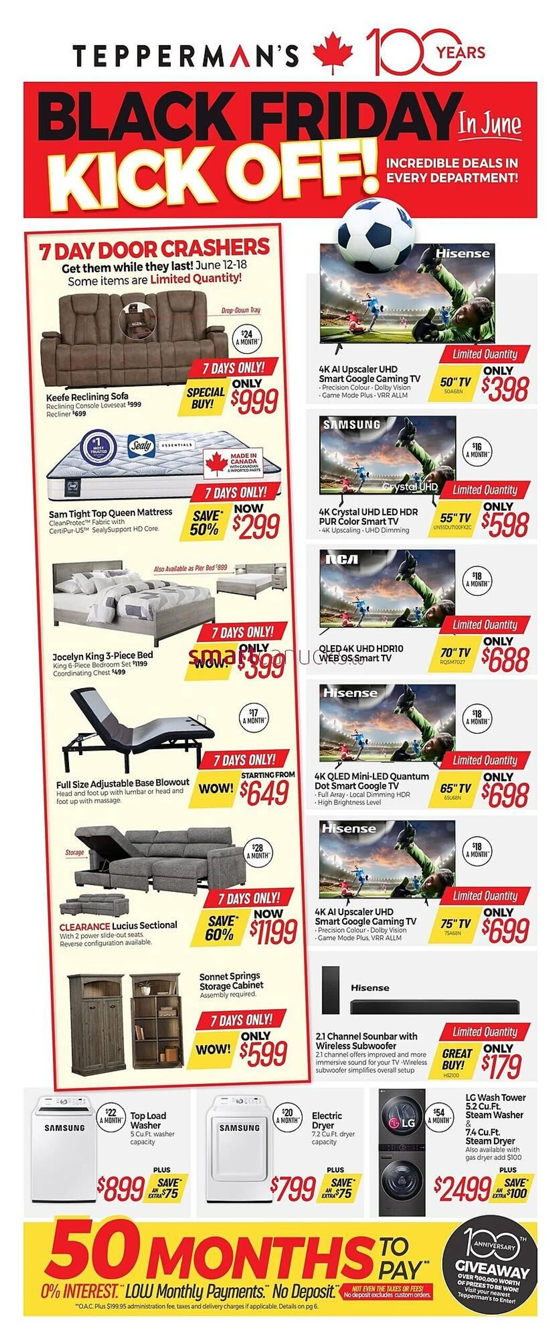 Tepperman's flyer from June 12 to June 18 2025 - flyer page 1