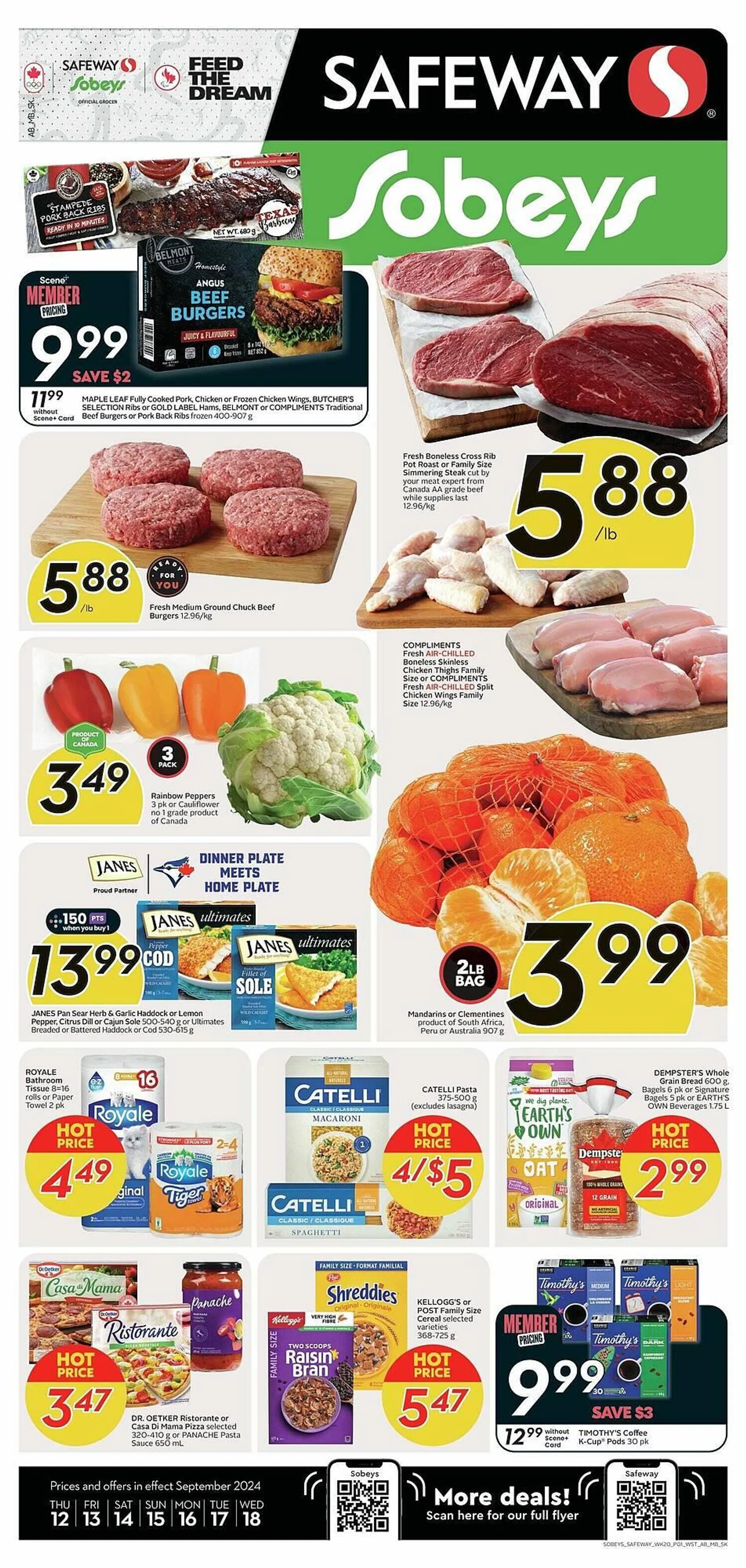 Safeway flyer - 1