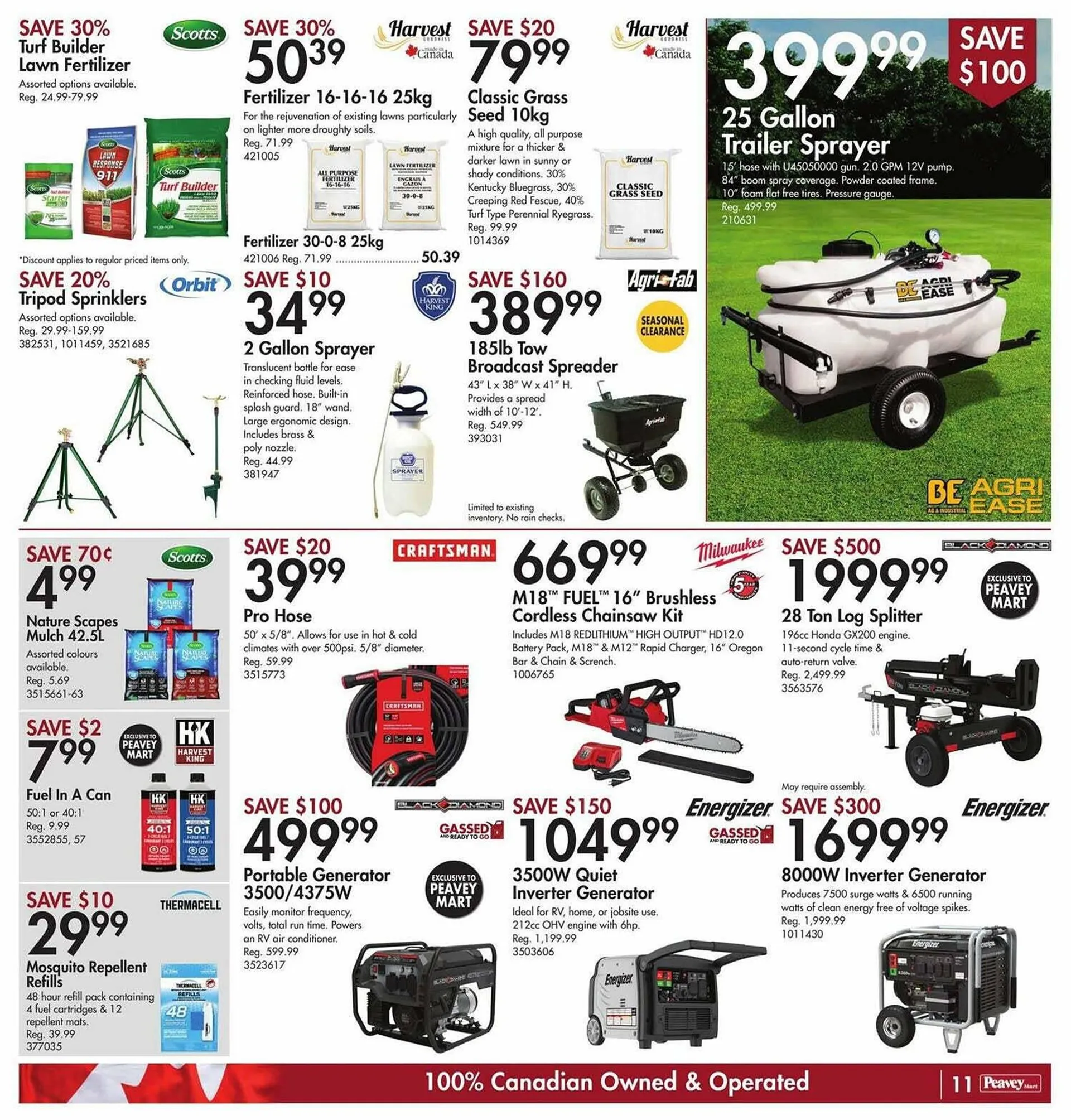 Peavey Mart flyer - 16