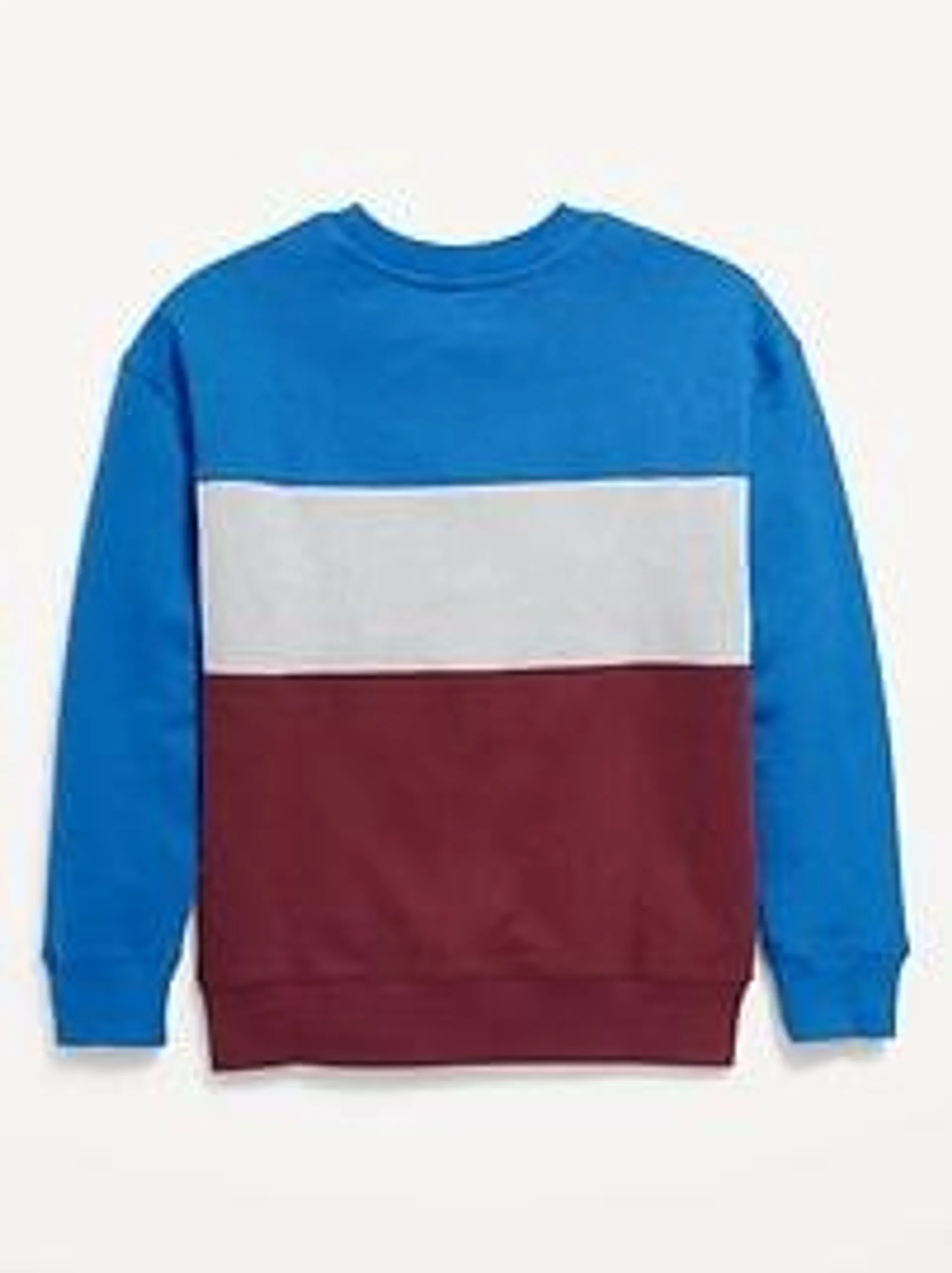 Oversized Crew-Neck Sweatshirt for Boys