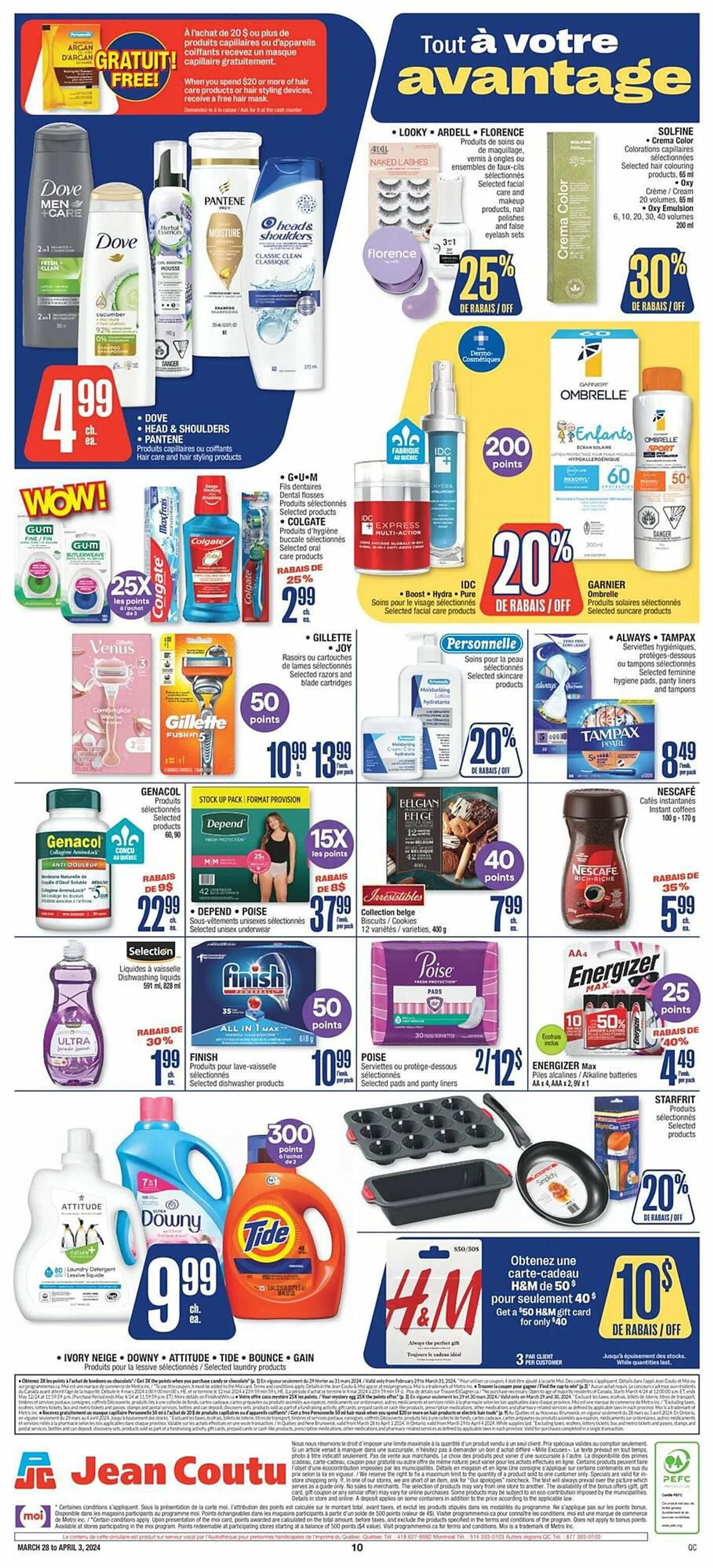 Jean Coutu flyer from March 28 to April 4 2024 - flyer page 2