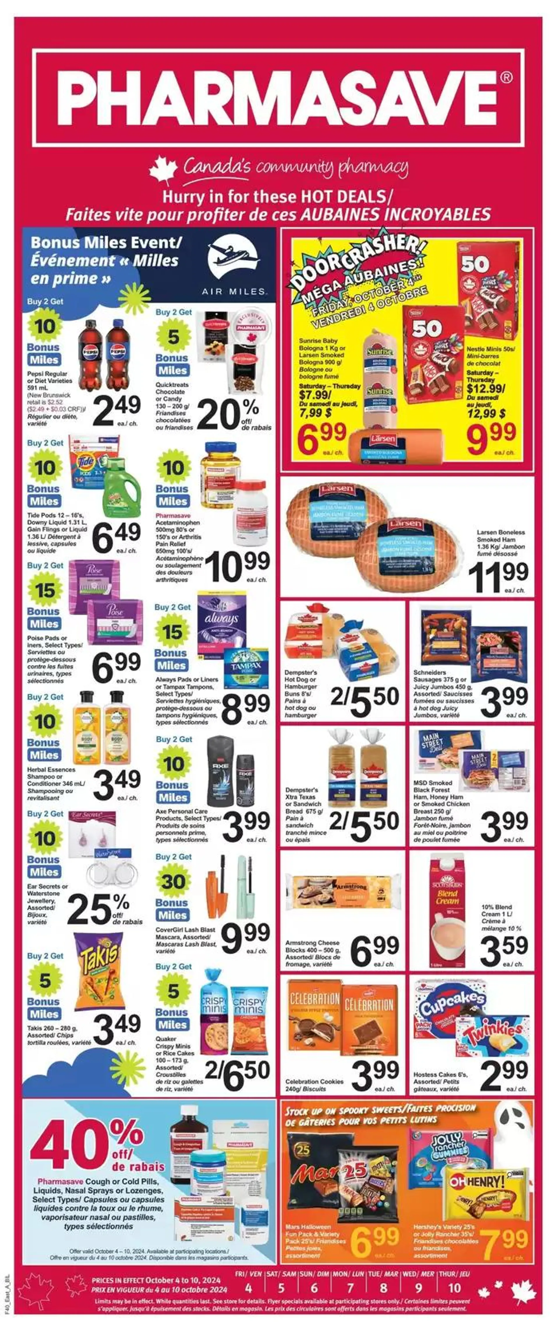 Pharmasave weekly flyer from October 4 to October 10 2024 - flyer page 2