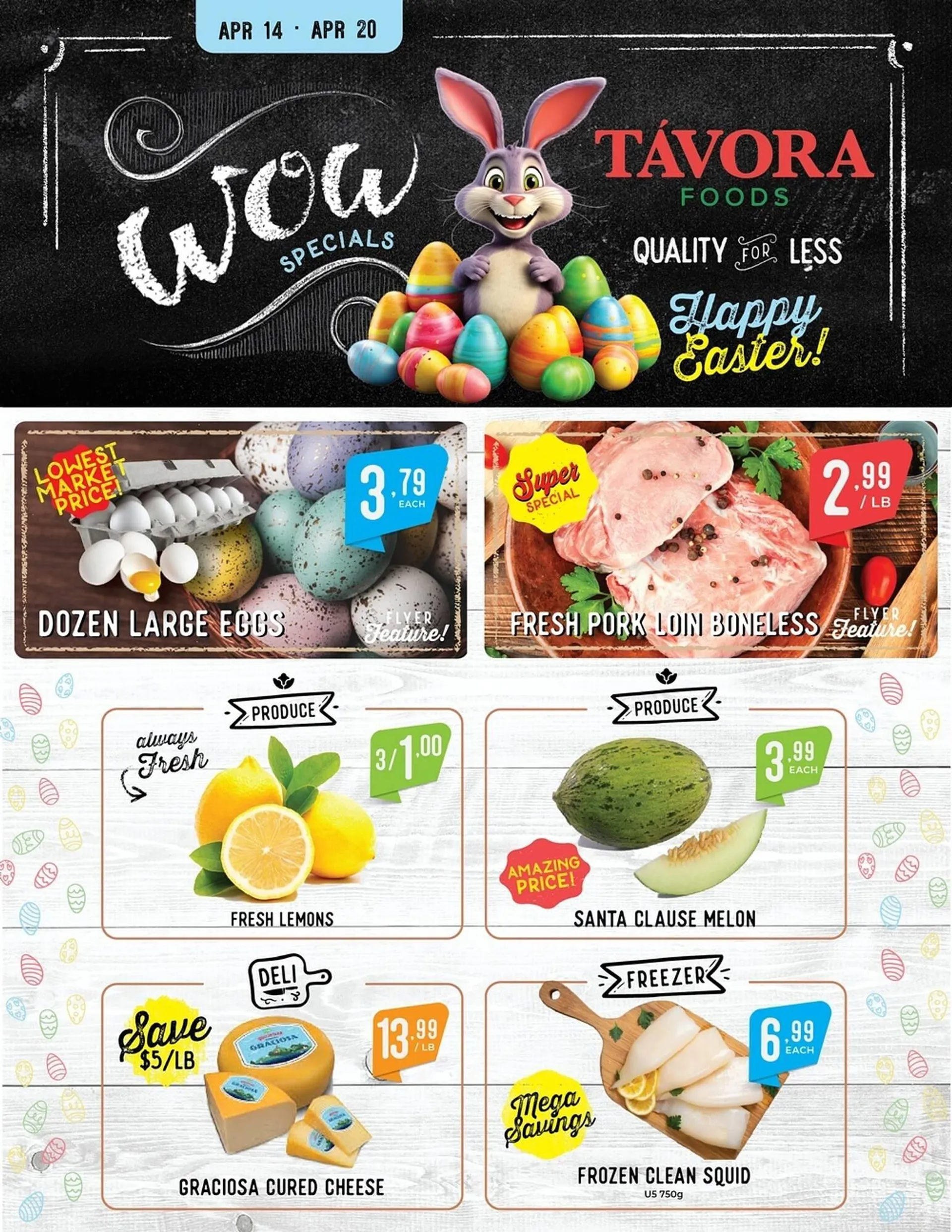 Tavora Foods flyer - 1
