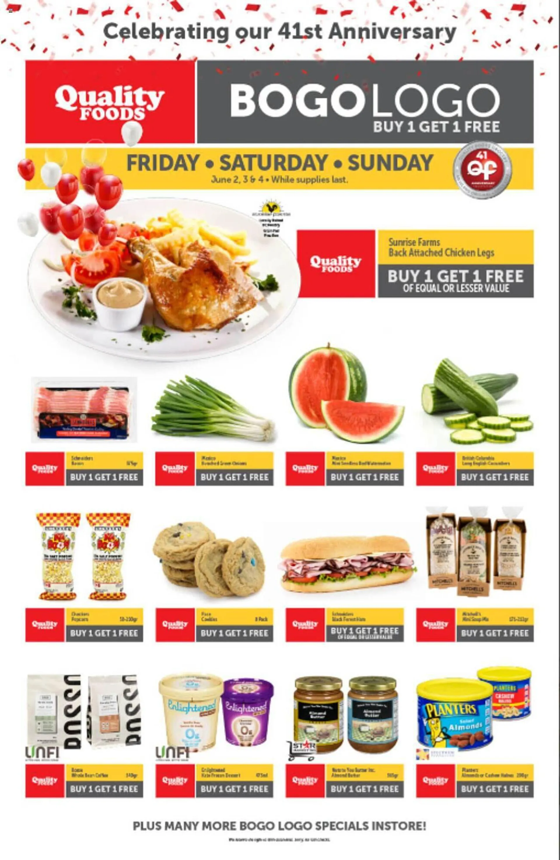 Quality Foods flyer - 1