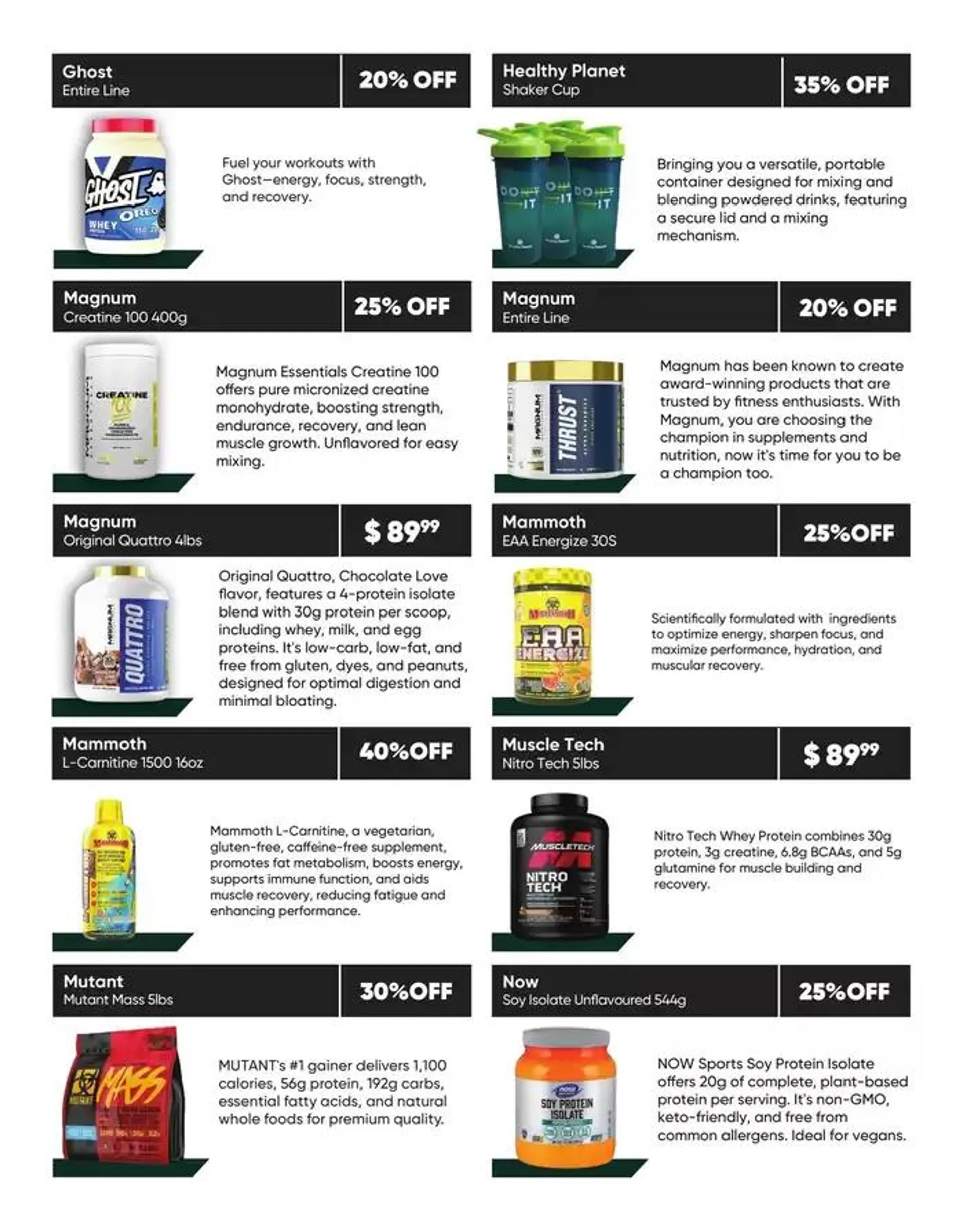 SPORTS NUTRITION FLYER from October 10 to October 23 2024 - flyer page 3