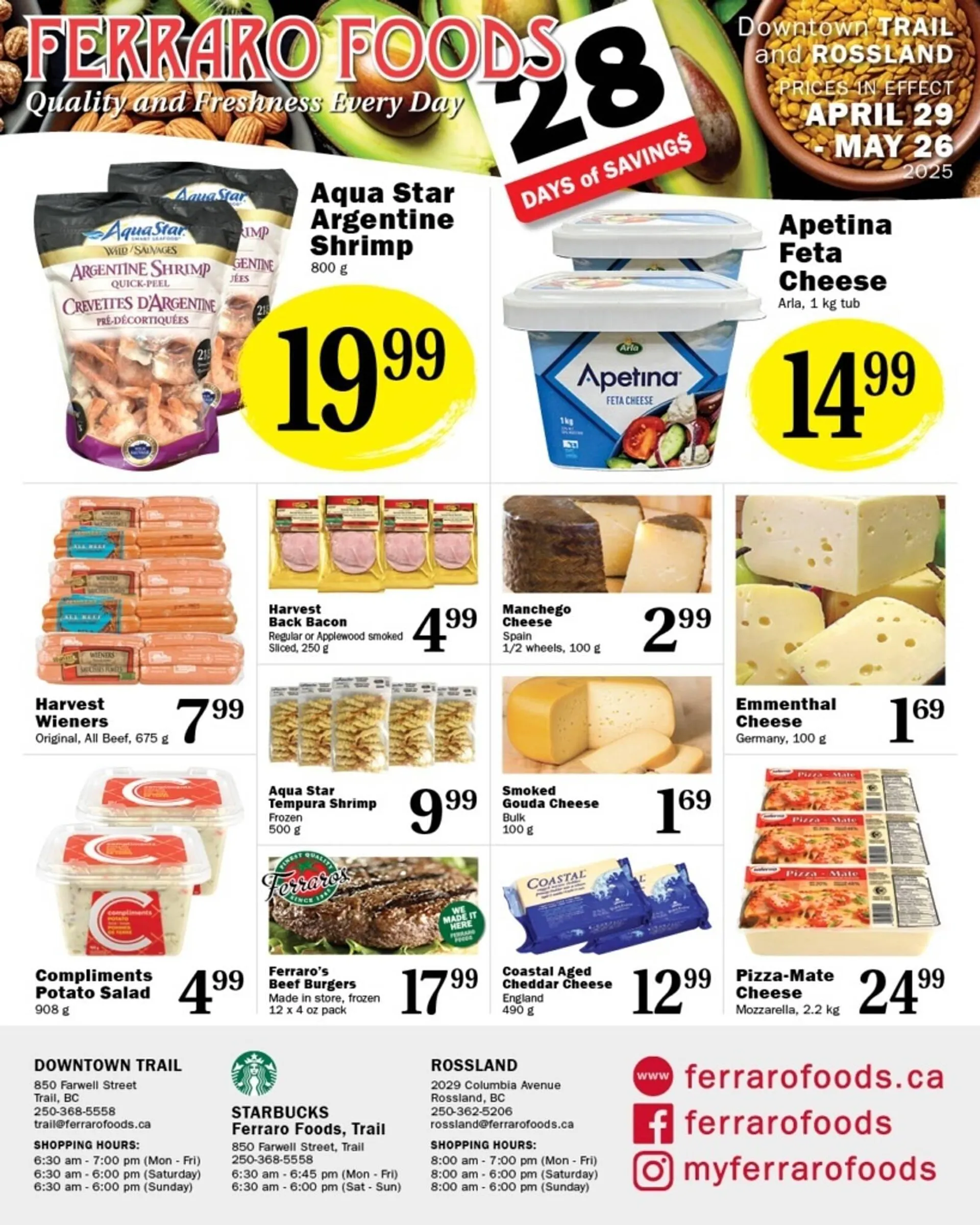 Ferraro Foods flyer - 1