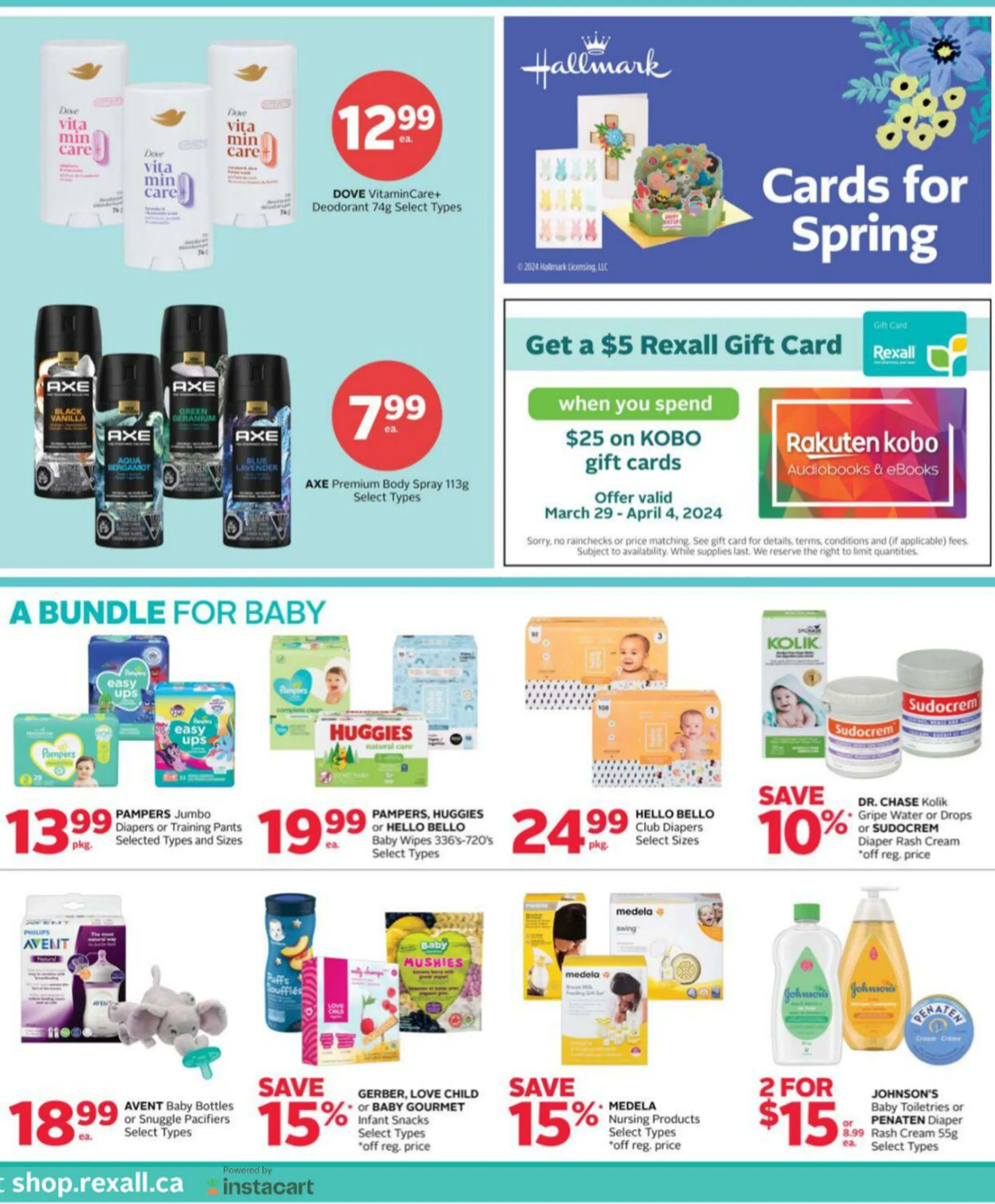 Rexall Current flyer from March 29 to April 4 2024 - flyer page 15