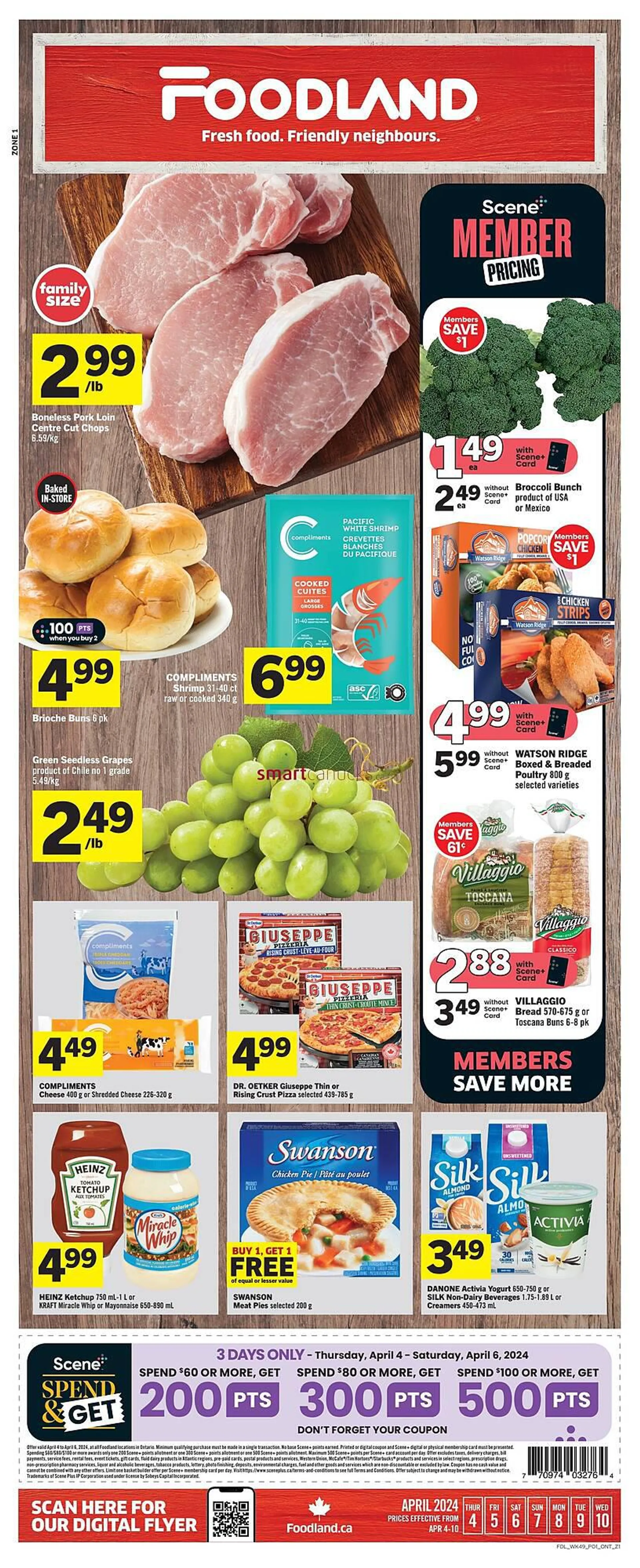 Foodland flyer from April 4 to April 10 2024 - flyer page 