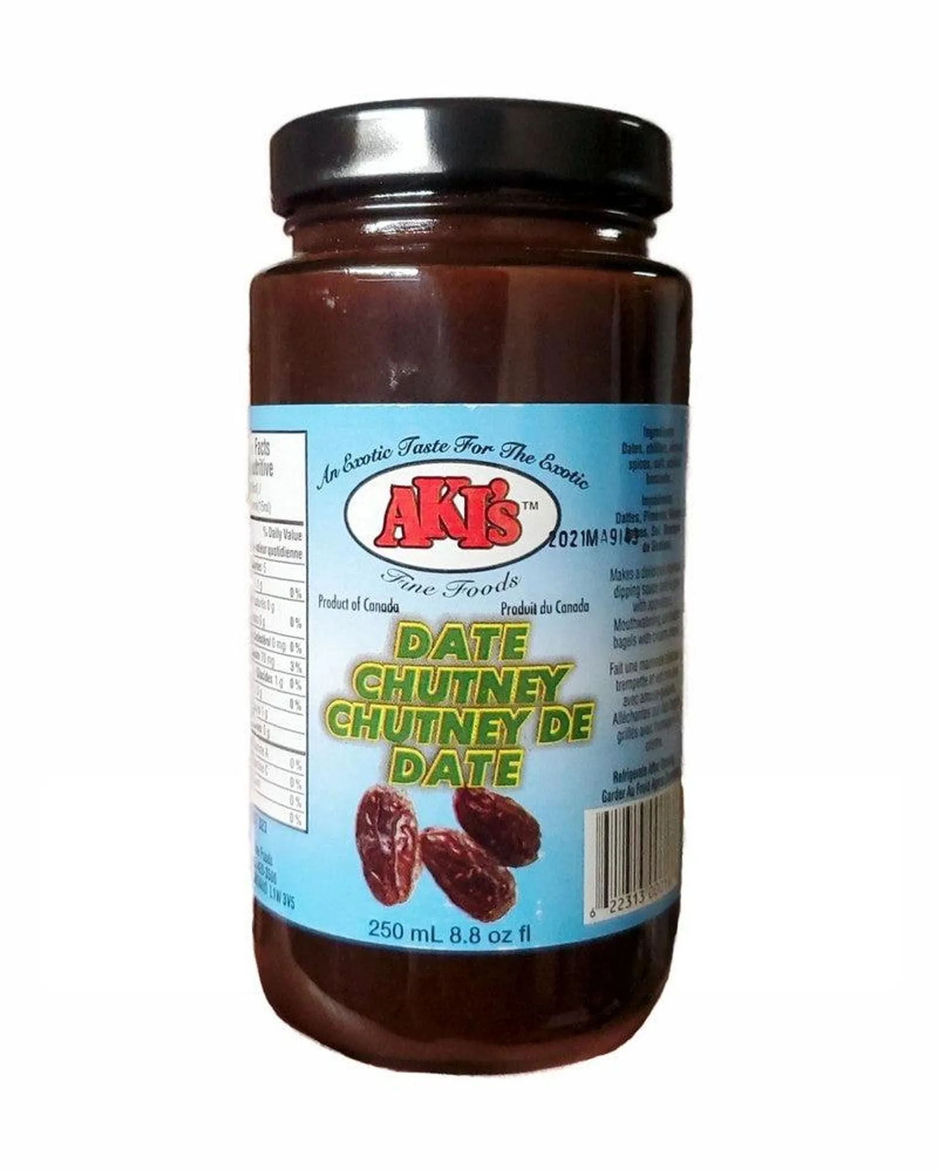 Akis Date Chutney 250ml