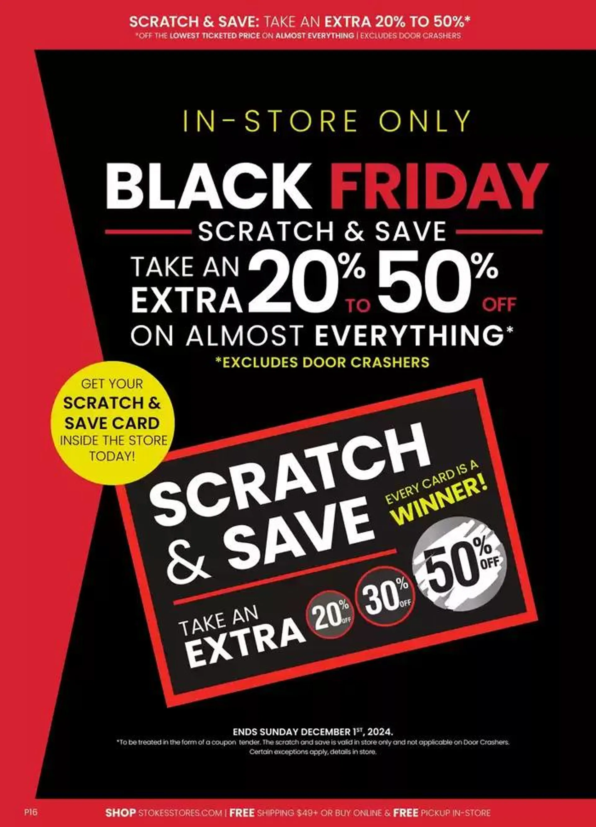 Black Friday Deals from November 26 to December 1 2024 - flyer page 16