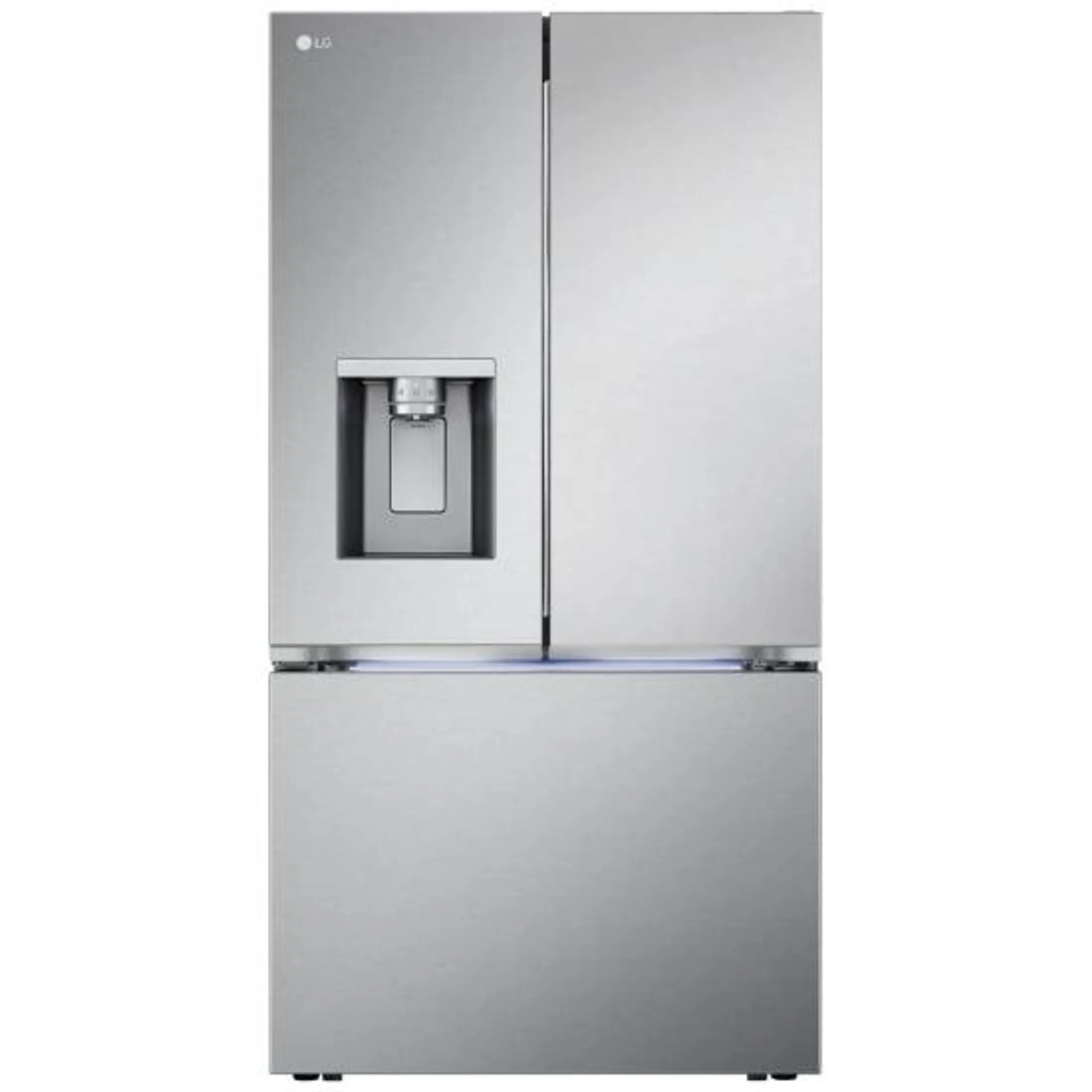 LG LRYXC2606S French Door Refrigerator, 36 inch Width, ENERGY STAR Certified, Counter Depth, 26 cu. ft. Capacity, Stainless Steel colour Dual Ice Maker, Craft Ice, Air Filter, Cool Guard, UVnano