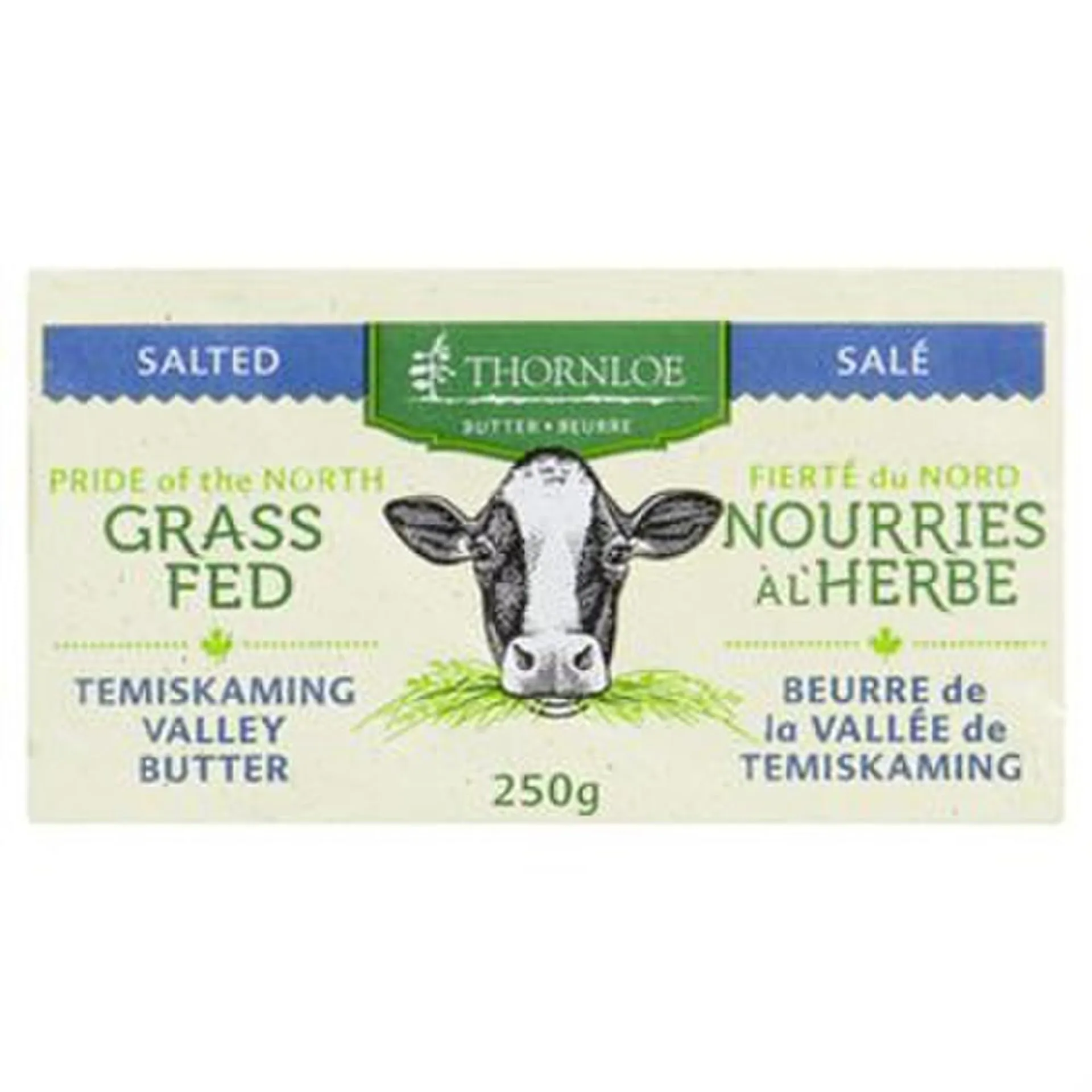 Thornloe Butter Grass Fed Salted 250 g