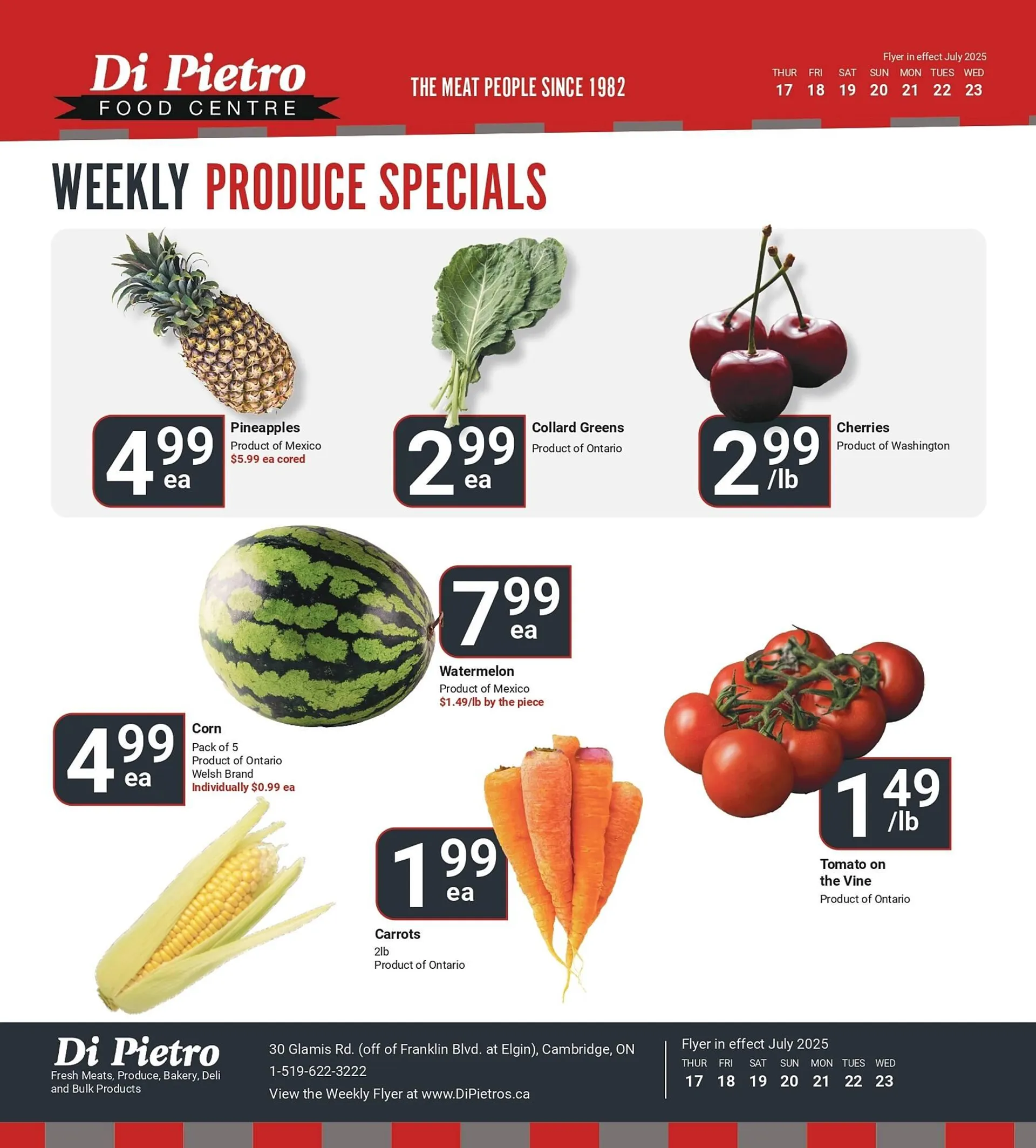 Di Pietro flyer from July 17 to July 23 2025 - flyer page 4