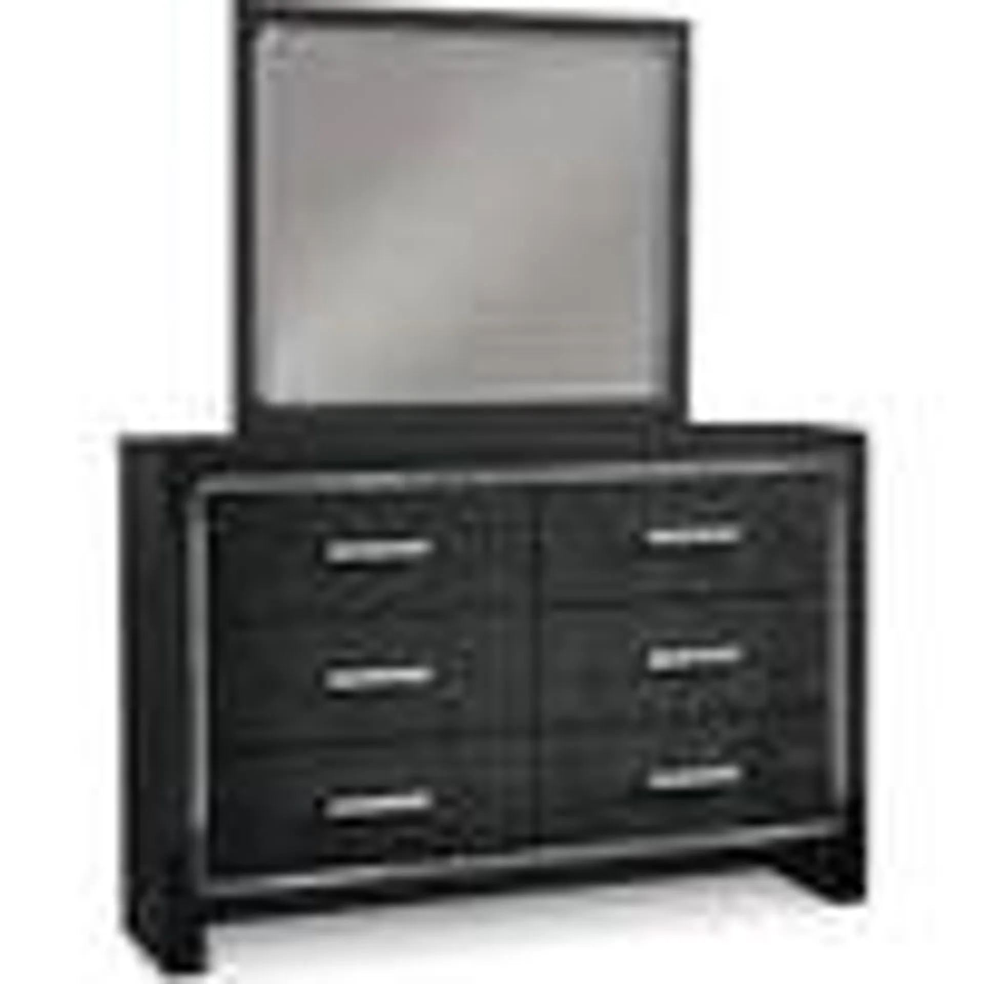 Kaydell Dresser and Mirror - Black