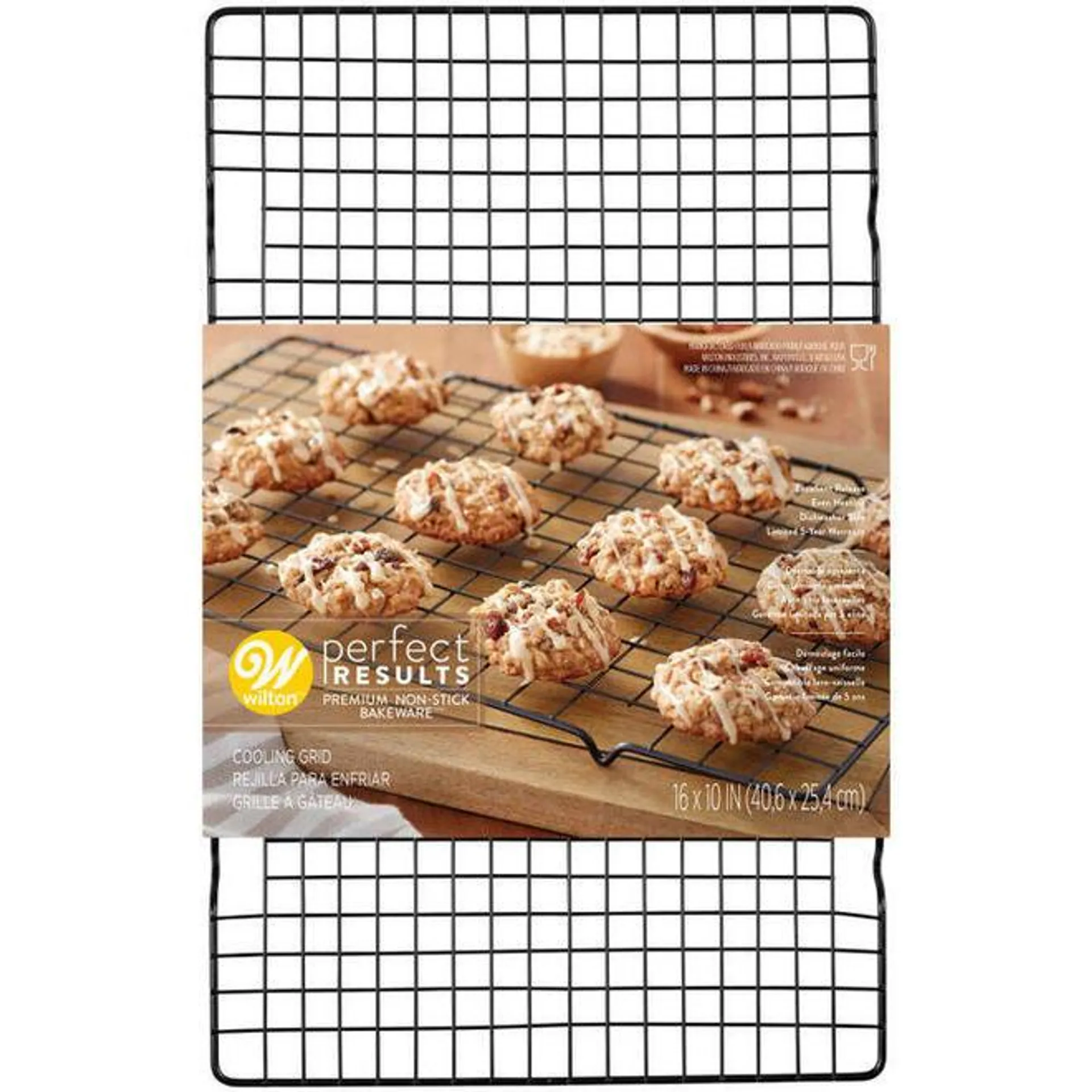 Perfect Results Premium Non-Stick Cooling Rack, 16" x 10" - Wilton