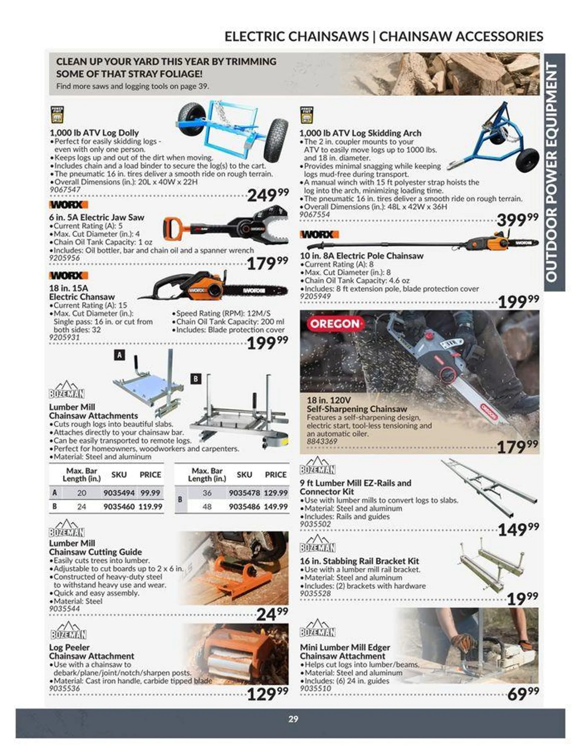 OUTDOOR POWER EQUIPMENT from April 23 to April 22 2025 - flyer page 29