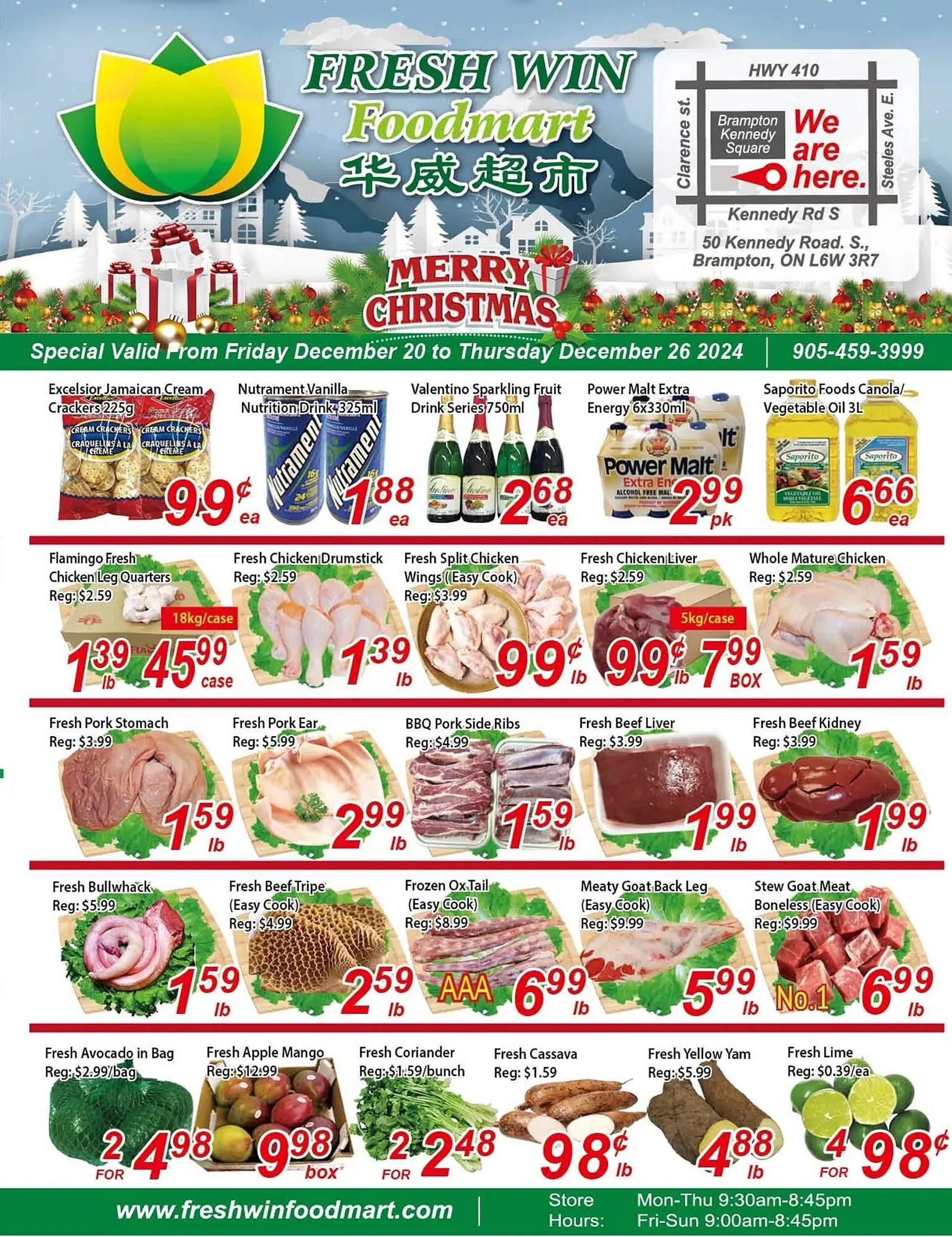 Fresh Win Foodmart flyer - 1