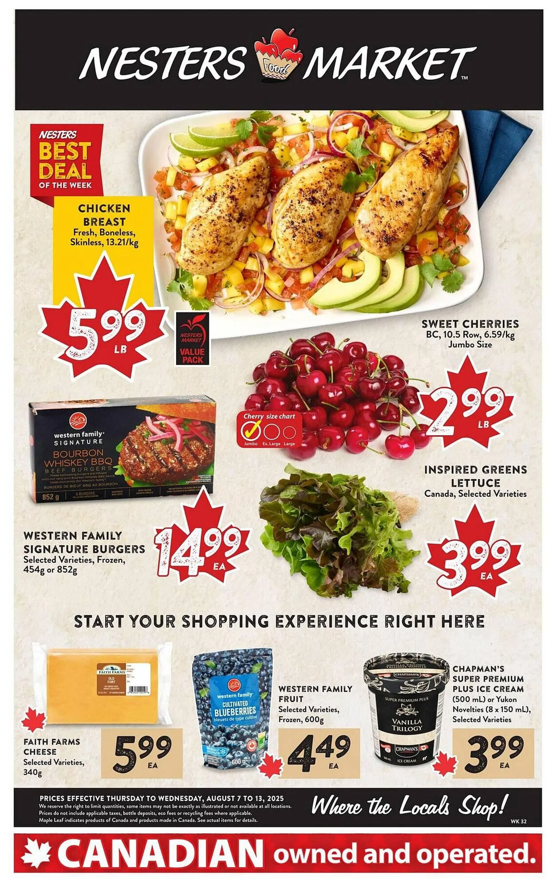 Nesters Market flyer from August 7 to August 13 2025 - flyer page 1
