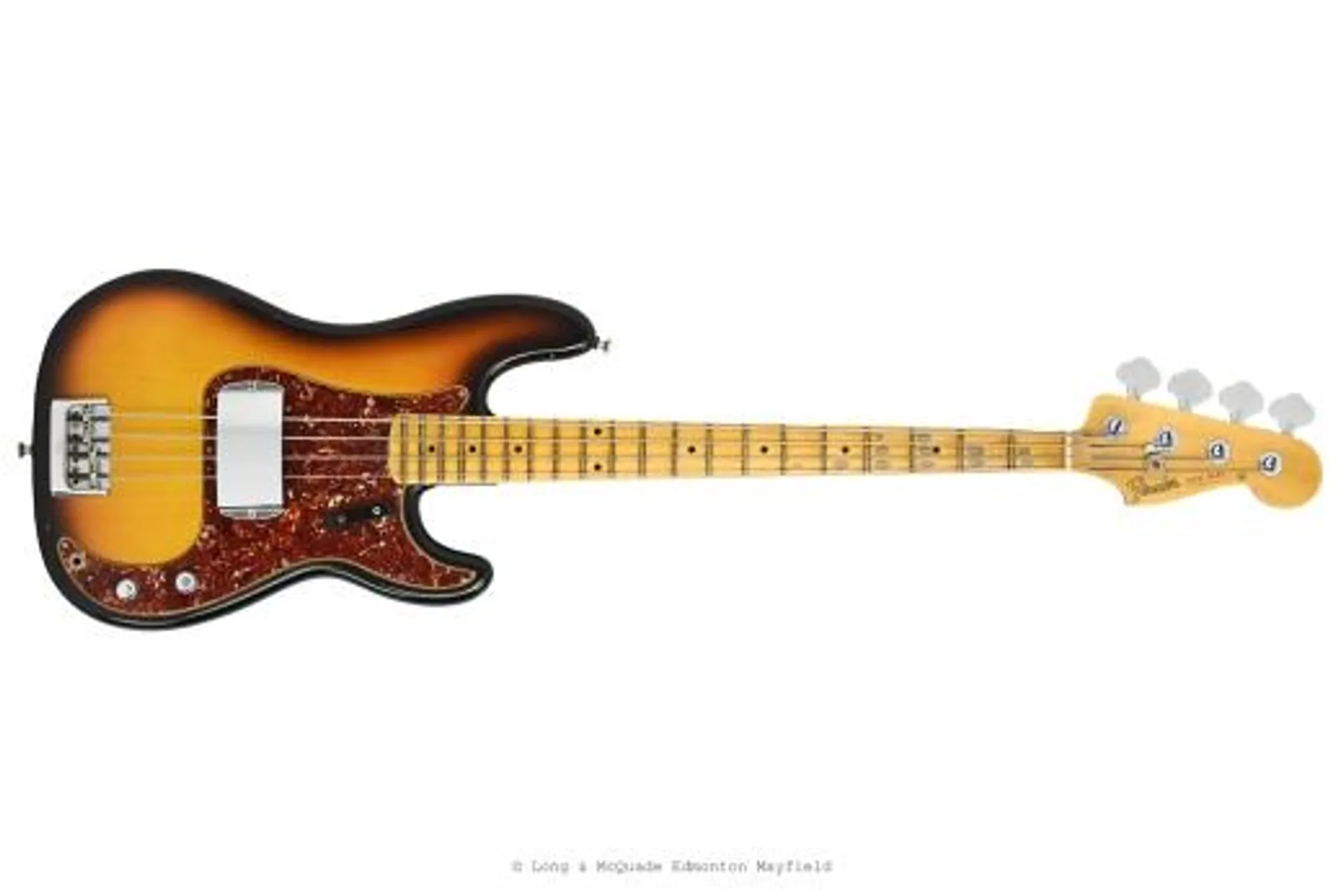 Fender Custom Shop - 2019 Postmodern Bass Journeyman Relic - Faded 3-Colour Sunburst