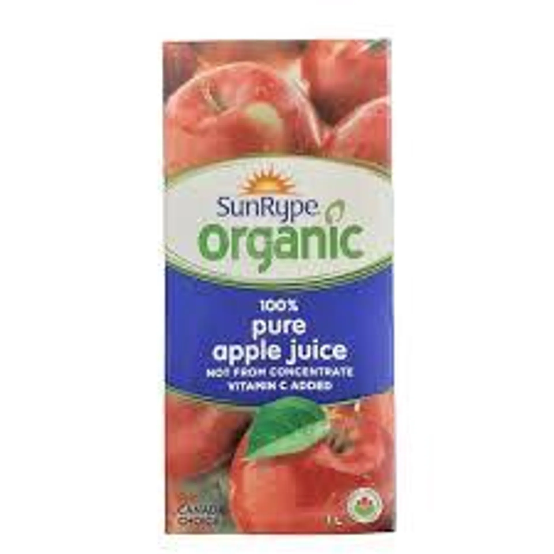 SUNRYPE ORGANIC APPLE JUICE