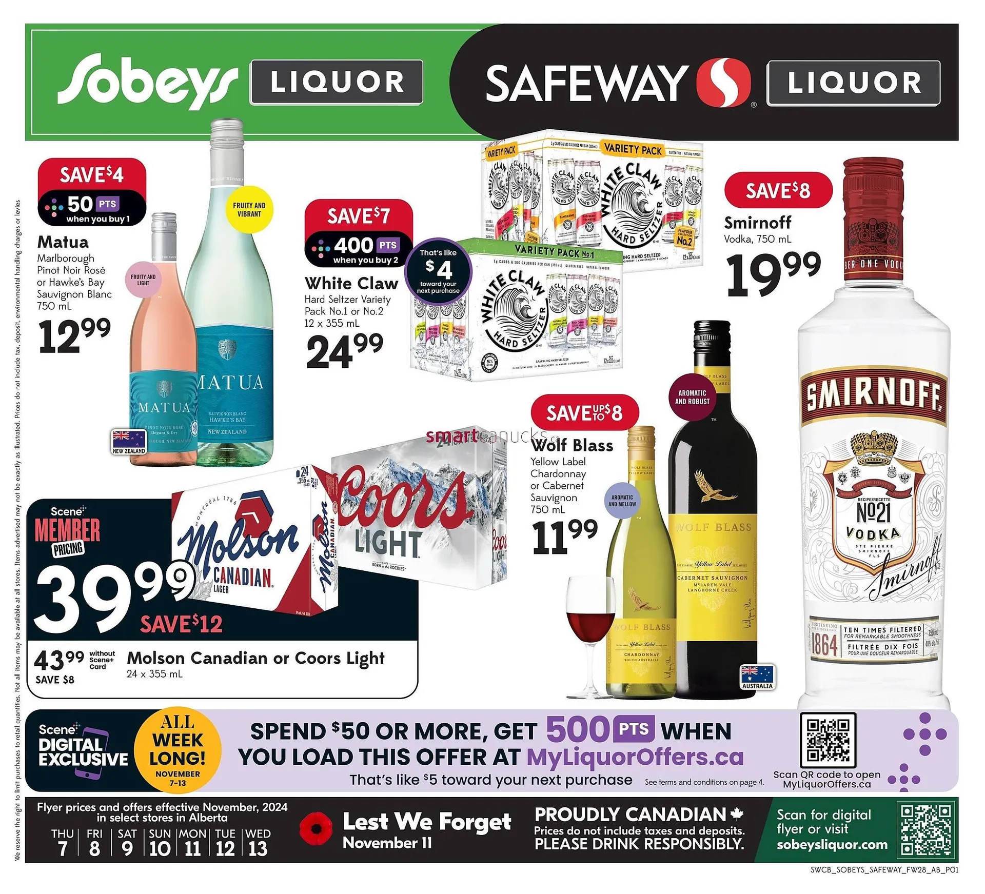 Safeway flyer - 1