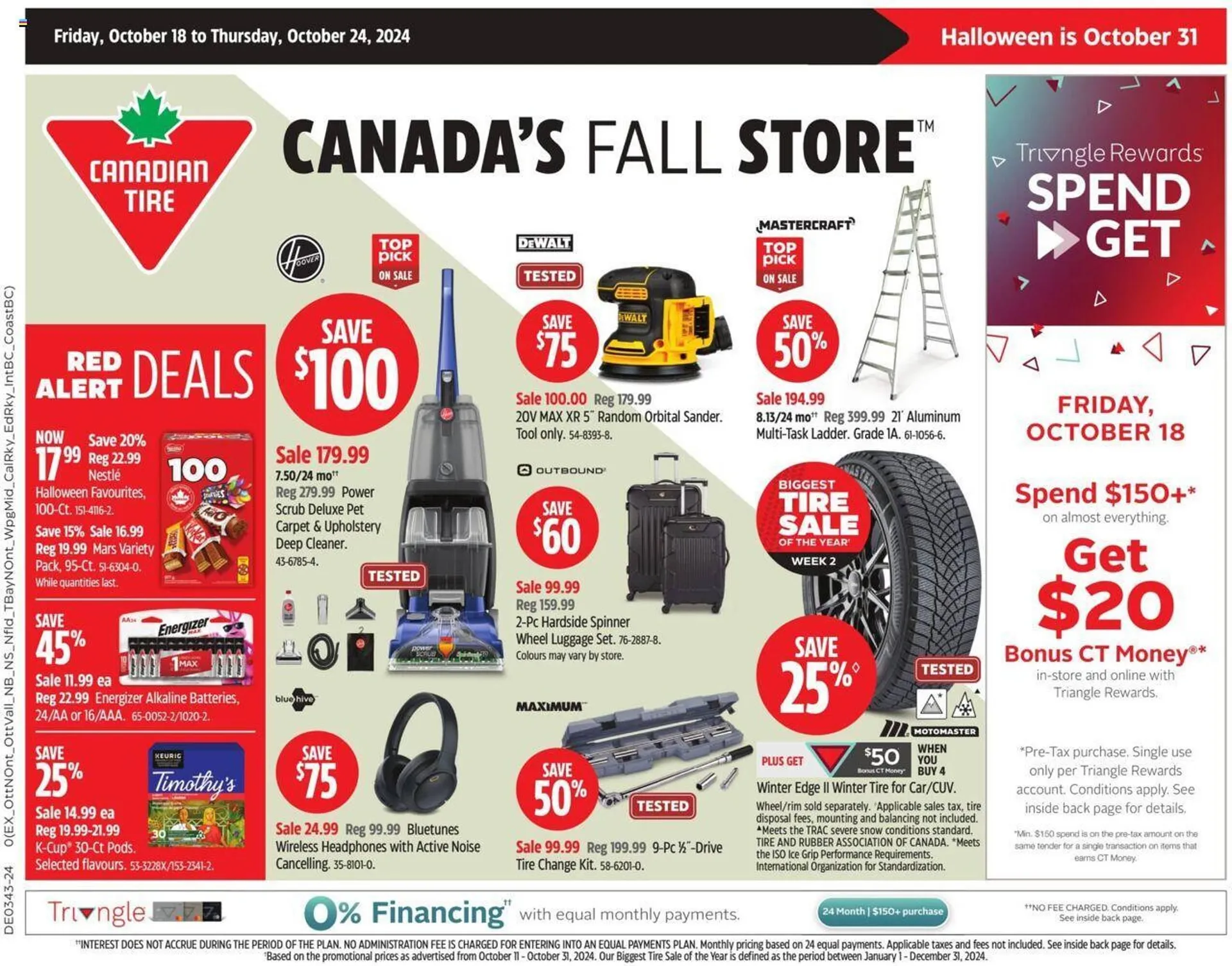 Canadian Tire flyer from October 18 to October 24 2024 - flyer page 4