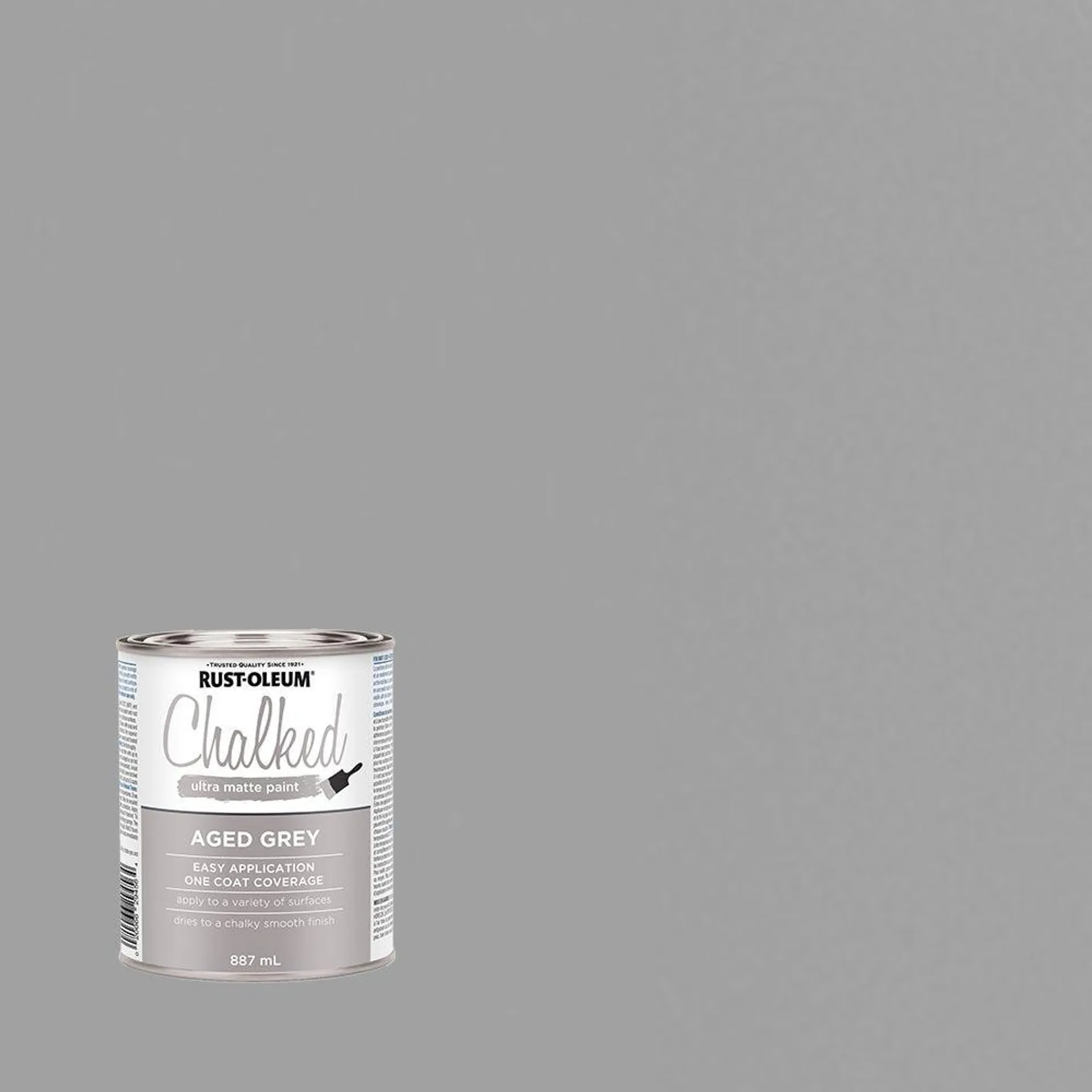 Chalked Ultra Matte Paint in Grey, 887 mL