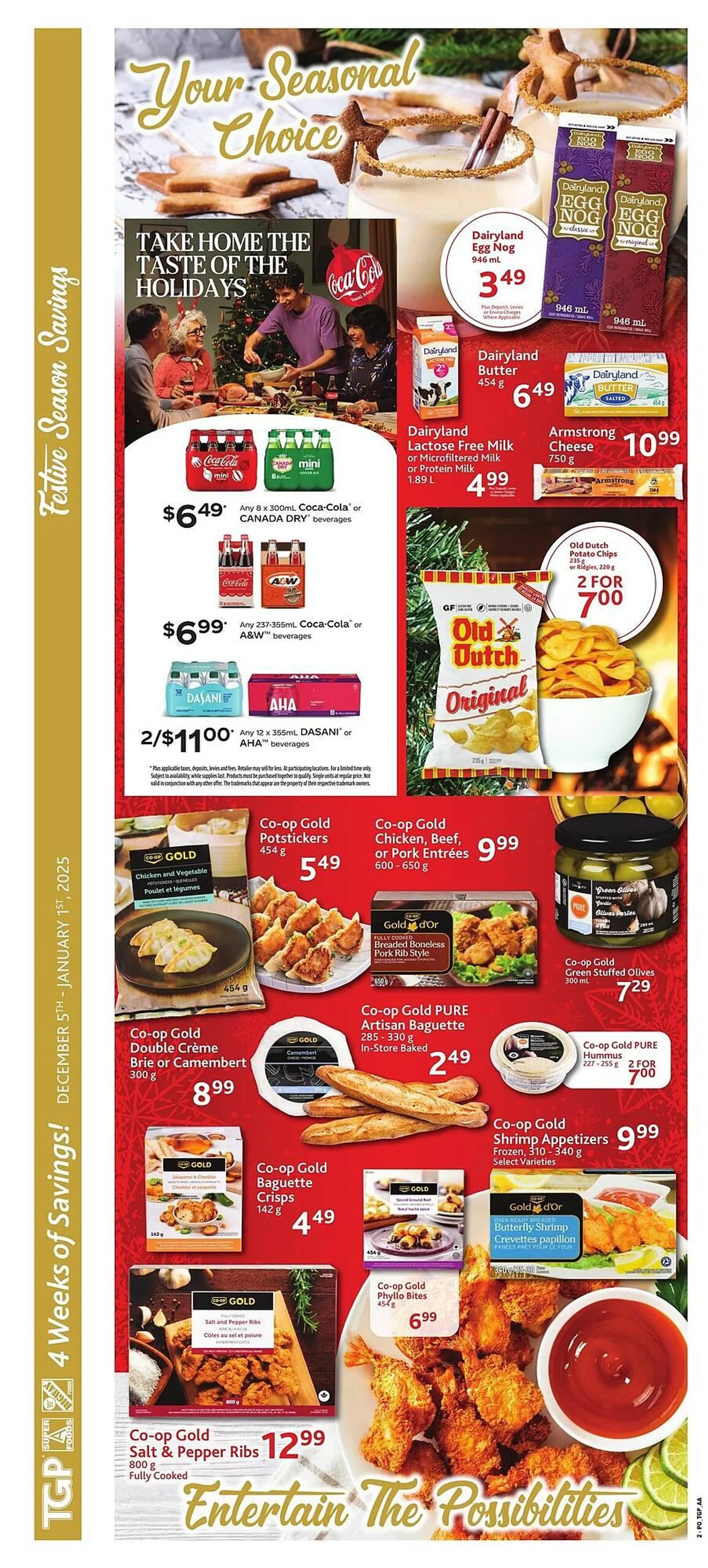 TGP The Grocery People flyer from December 5 to January 1 2025 - flyer page 9