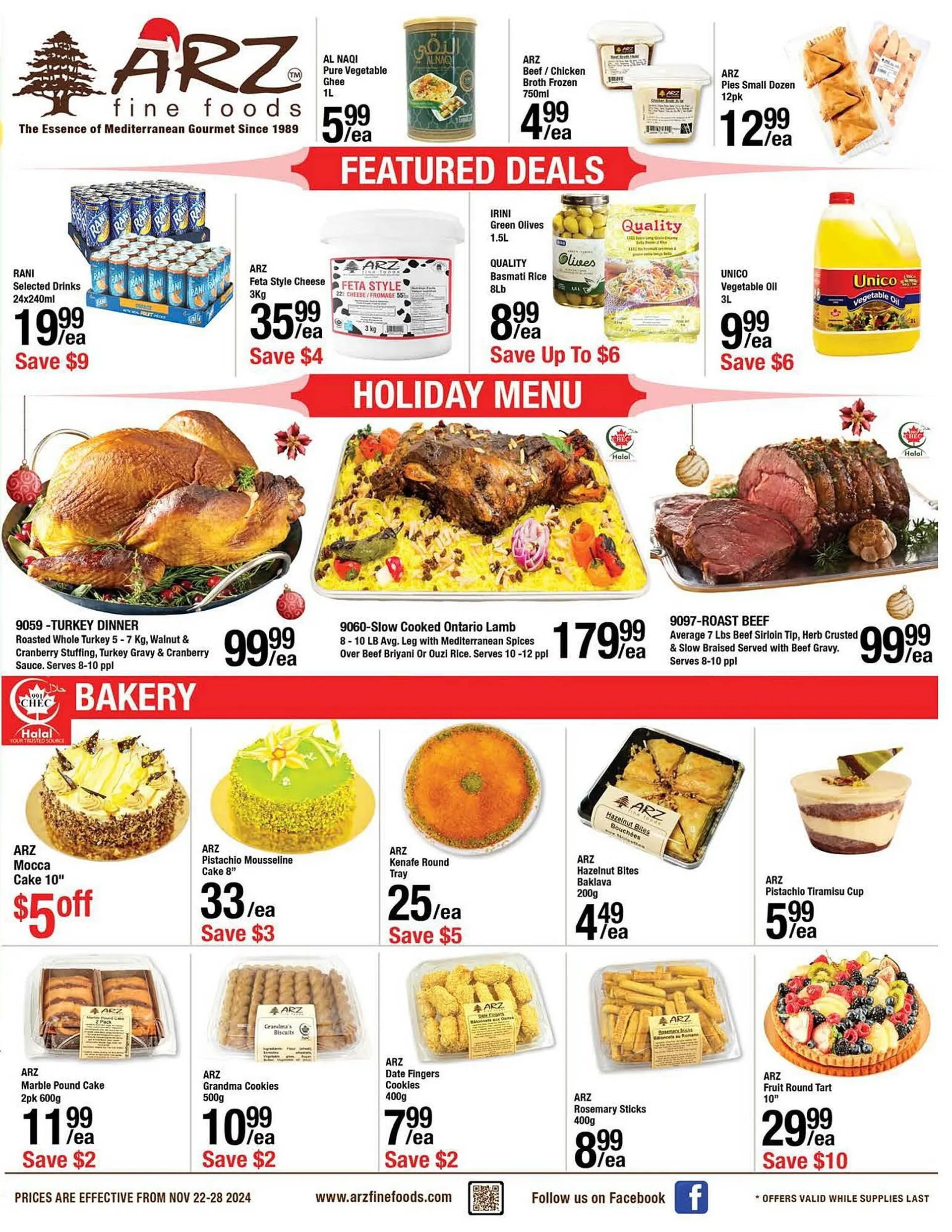 Arz Fine Foods flyer - 1