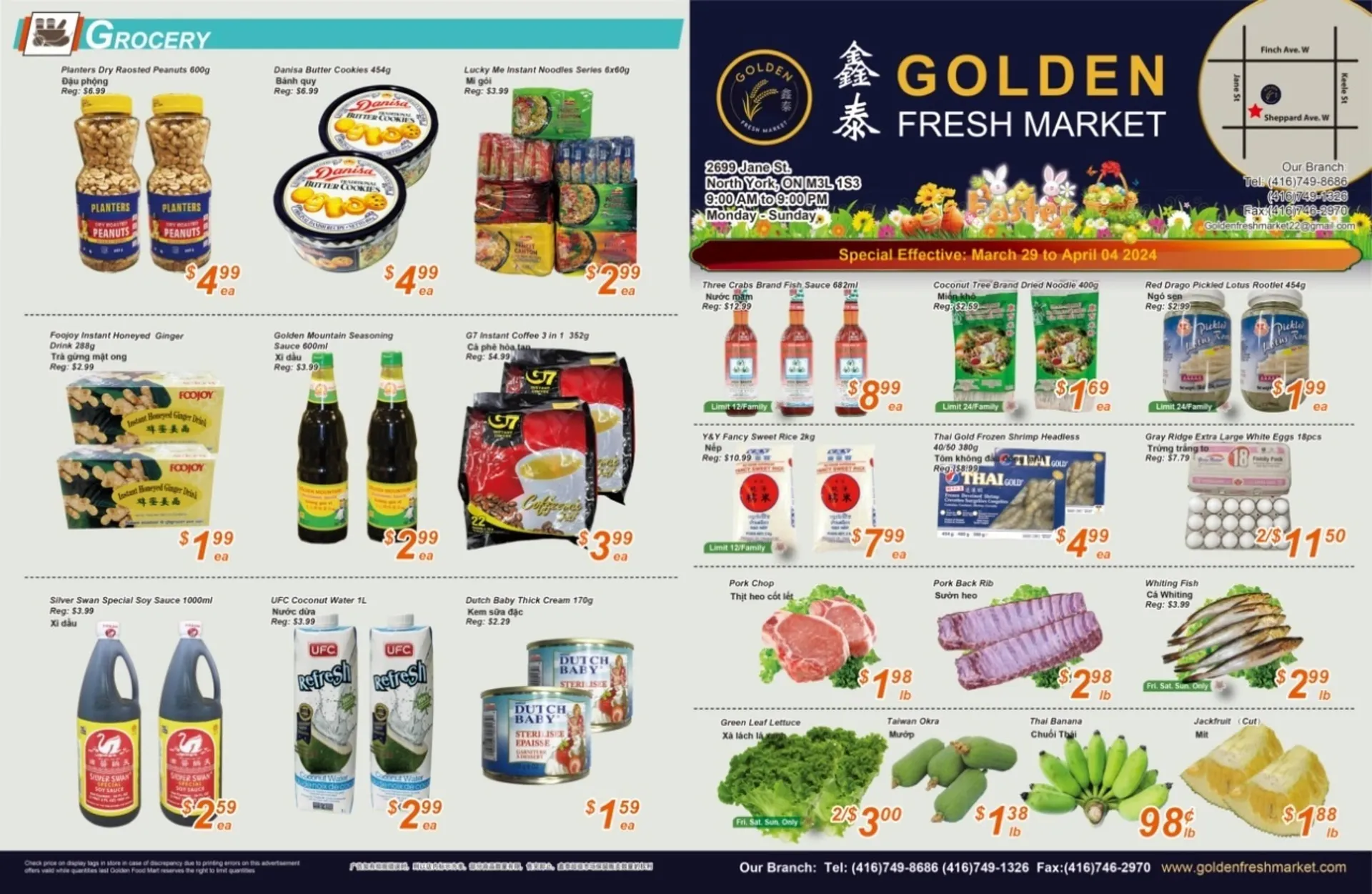 Golden Fresh Market flyer from March 28 to April 3 2024 - flyer page 