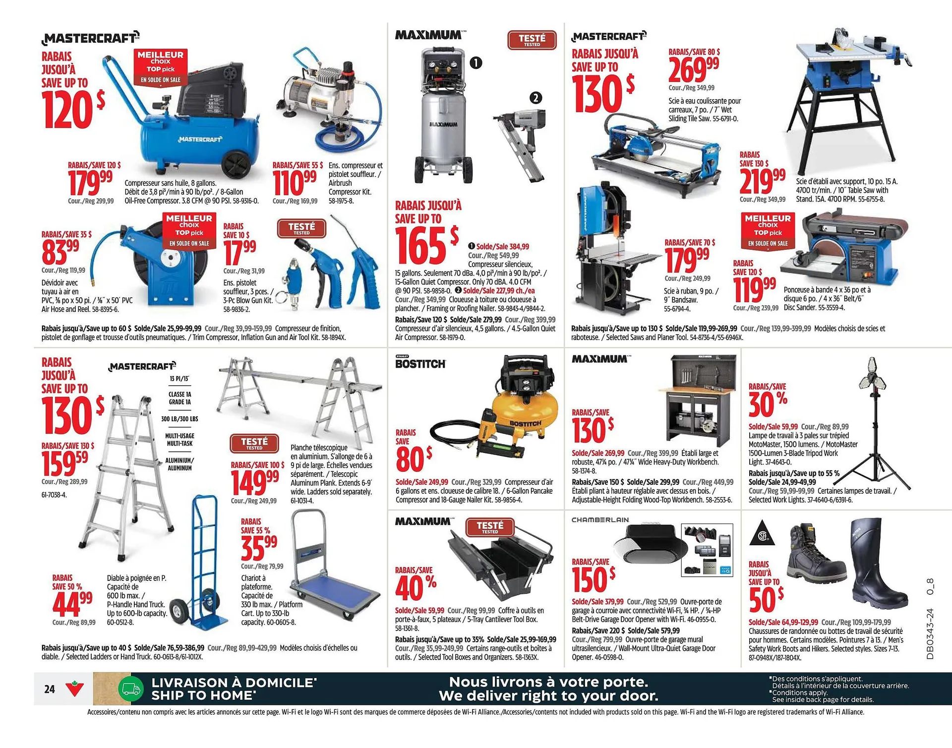 Canadian Tire flyer from October 17 to October 23 2024 - flyer page 24