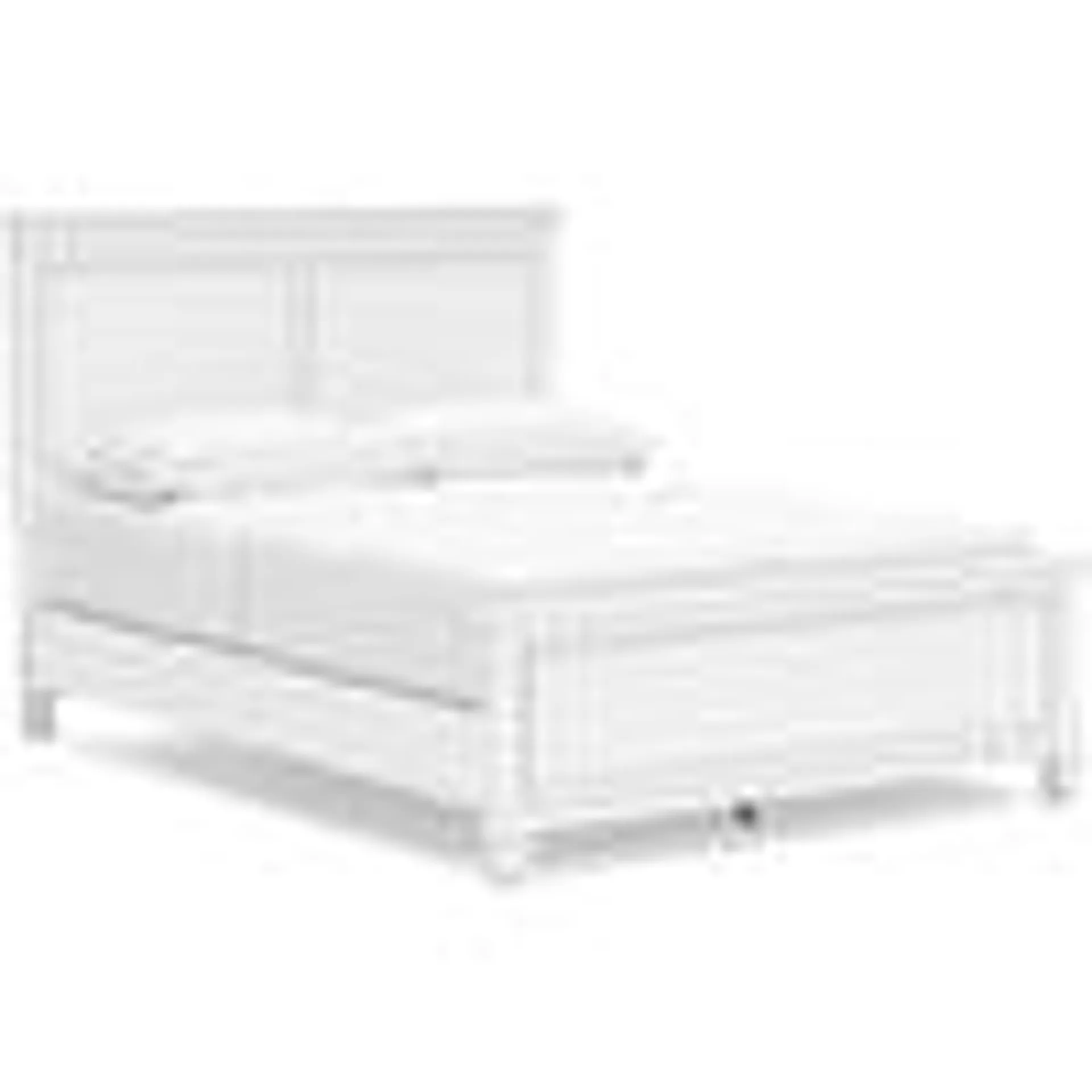 Fortman Panel Bed - White