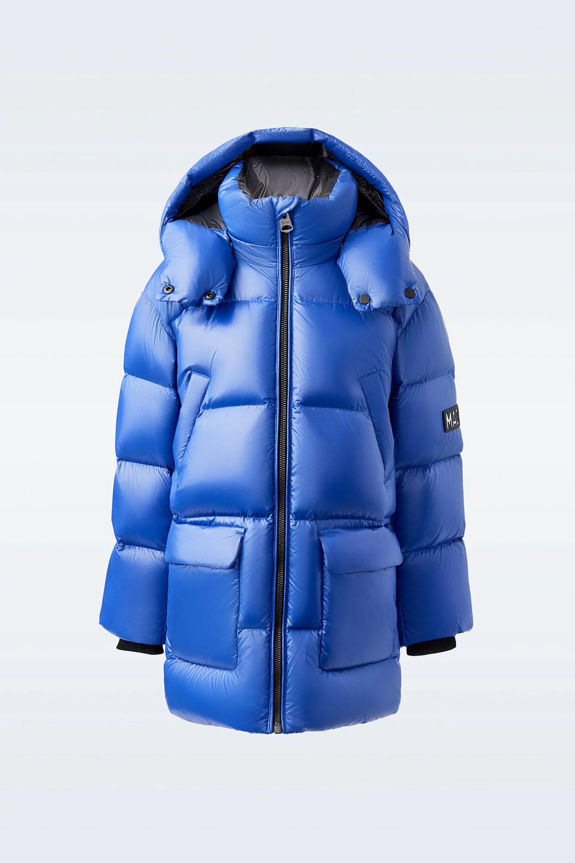 KENNIE Lustrous light down parka with hood for kids (8-14 years)