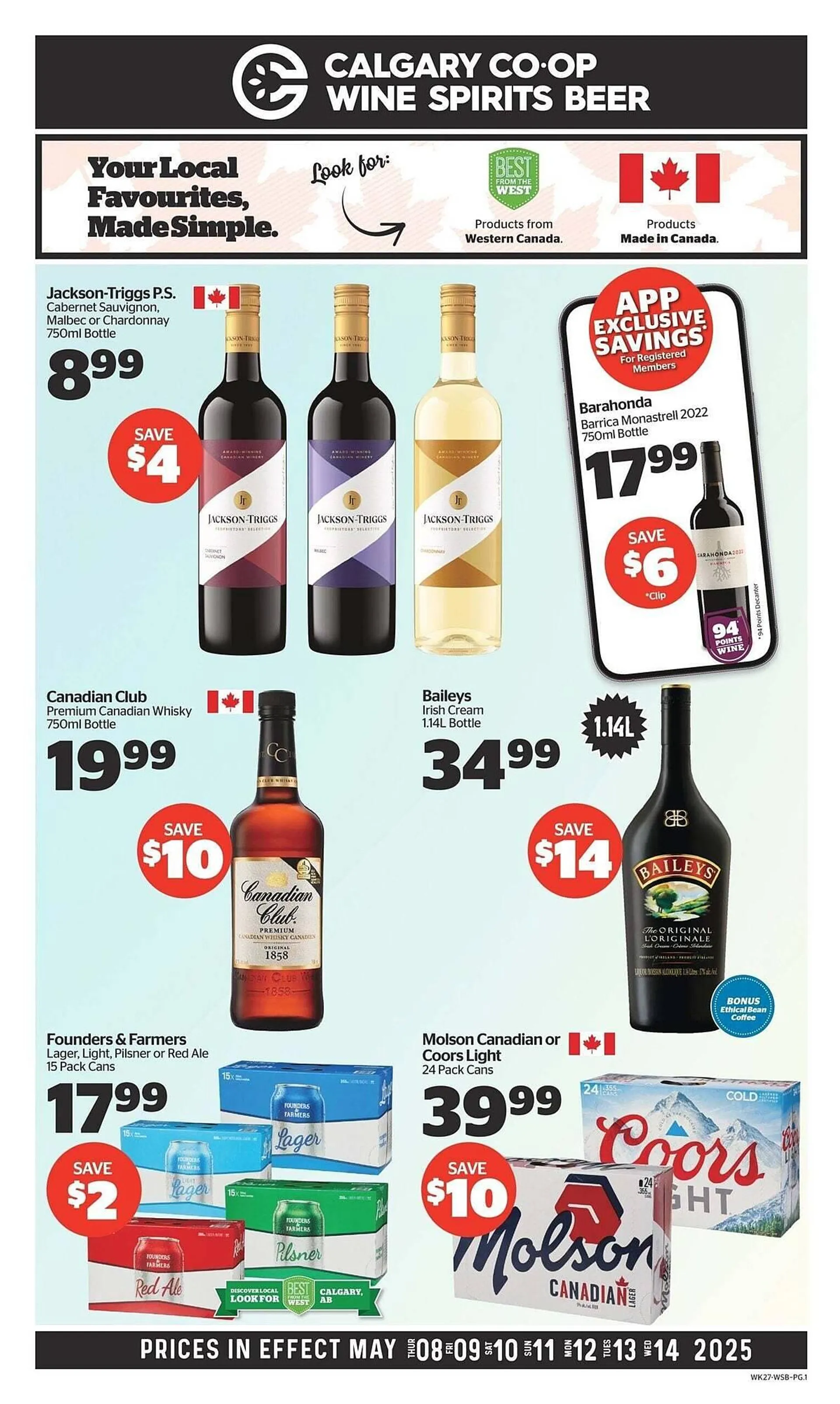 Calgary Co-op flyer - 1