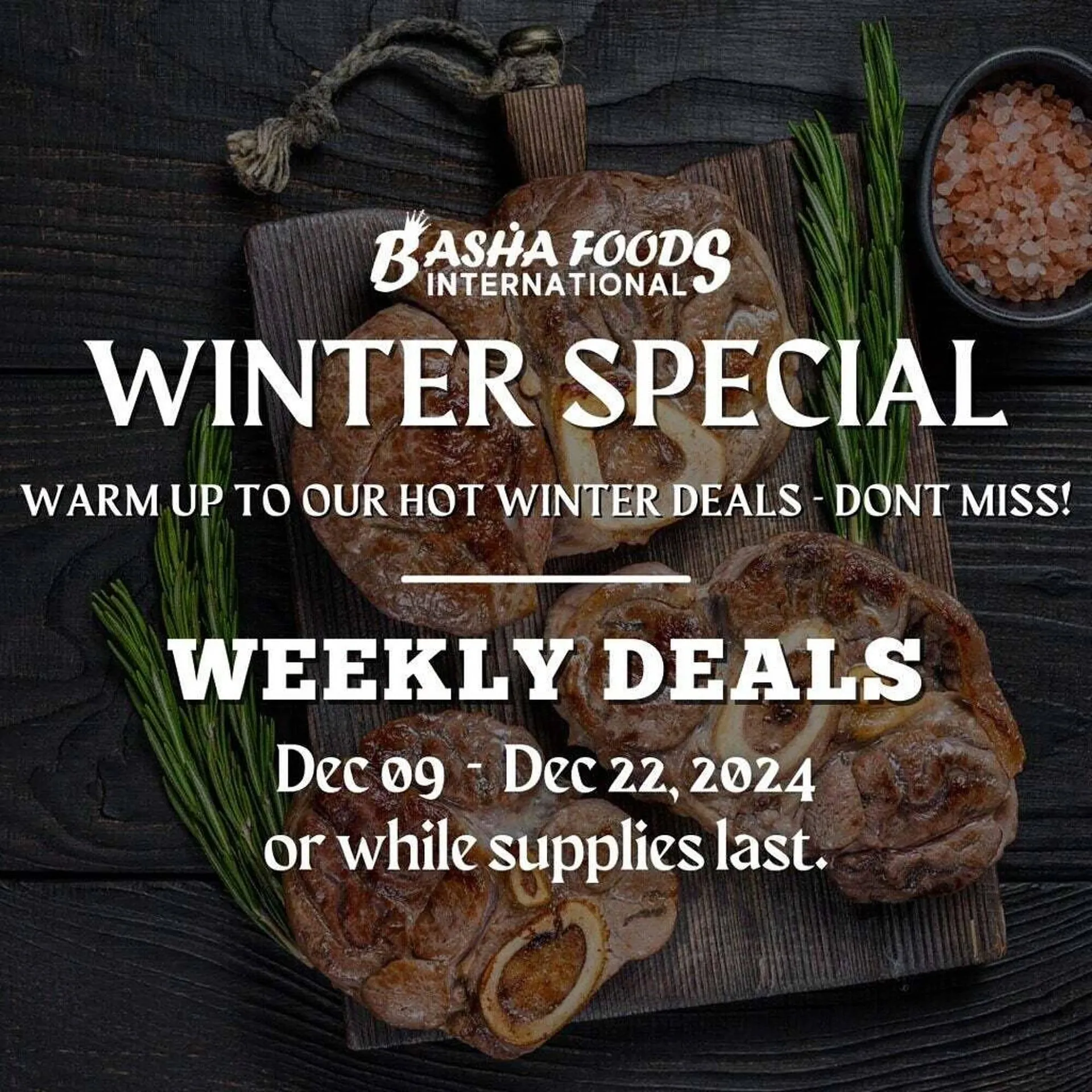 Basha Foods flyer - 1