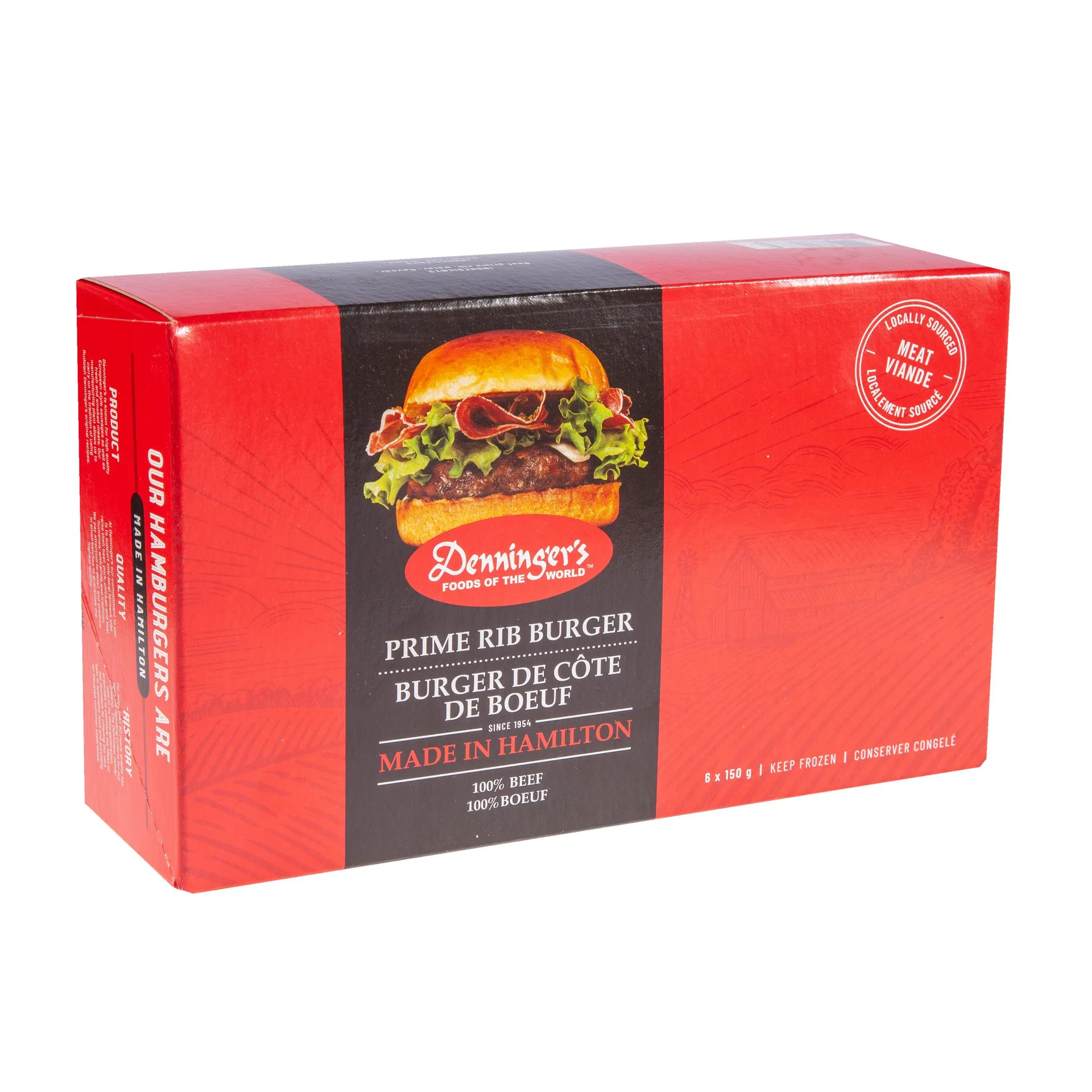 Prime Rib Burger - 6 x 150 g