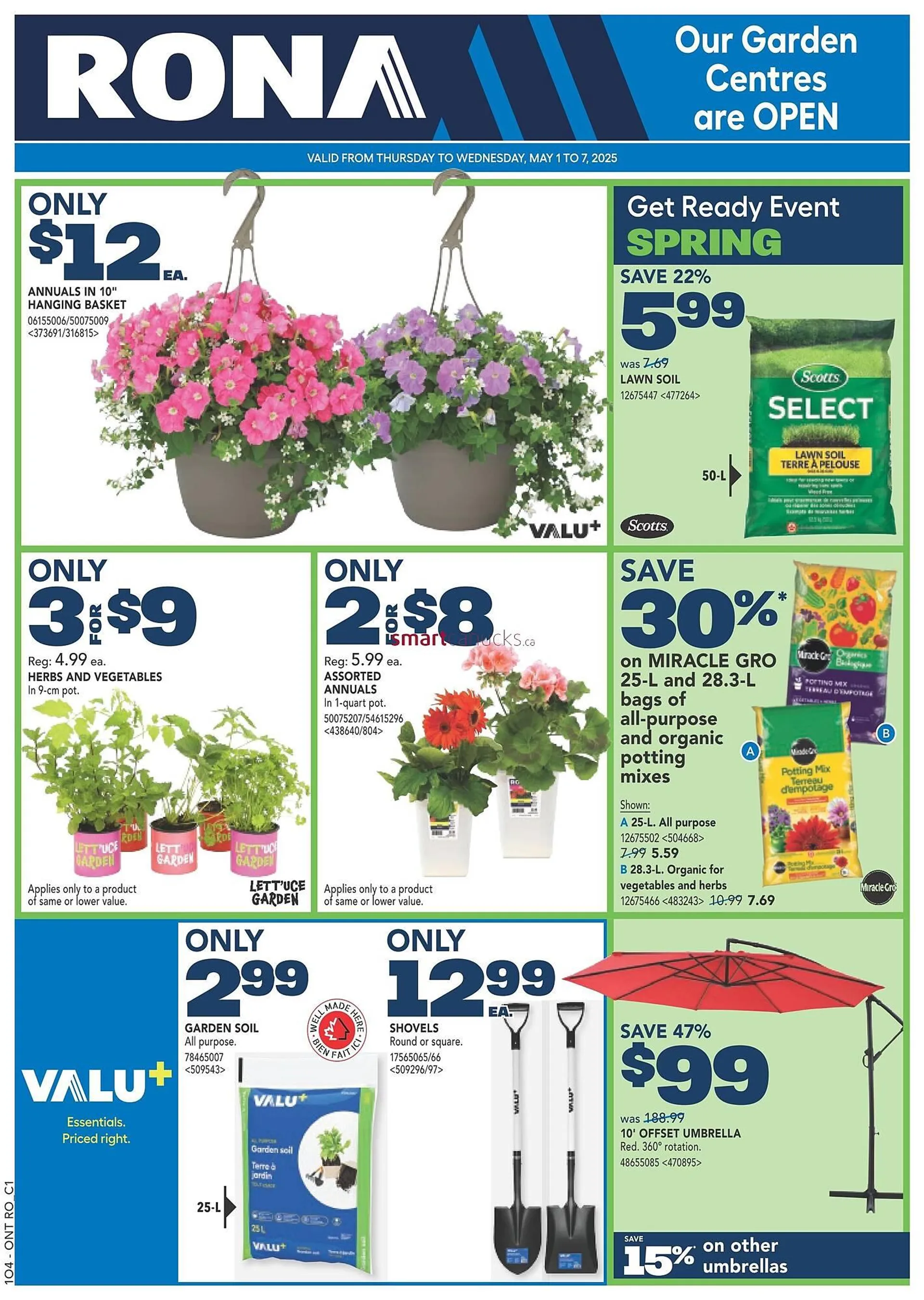 RONA flyer - 1