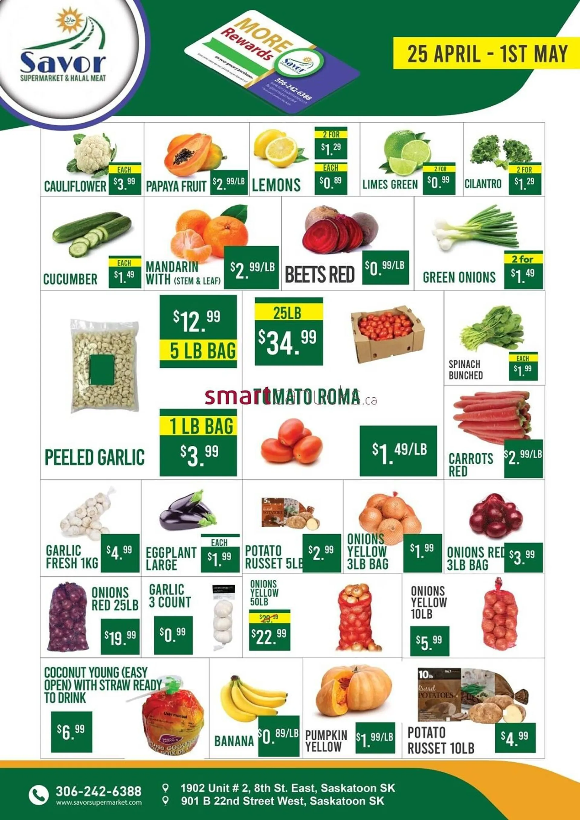 Savor Supermarket flyer - 1