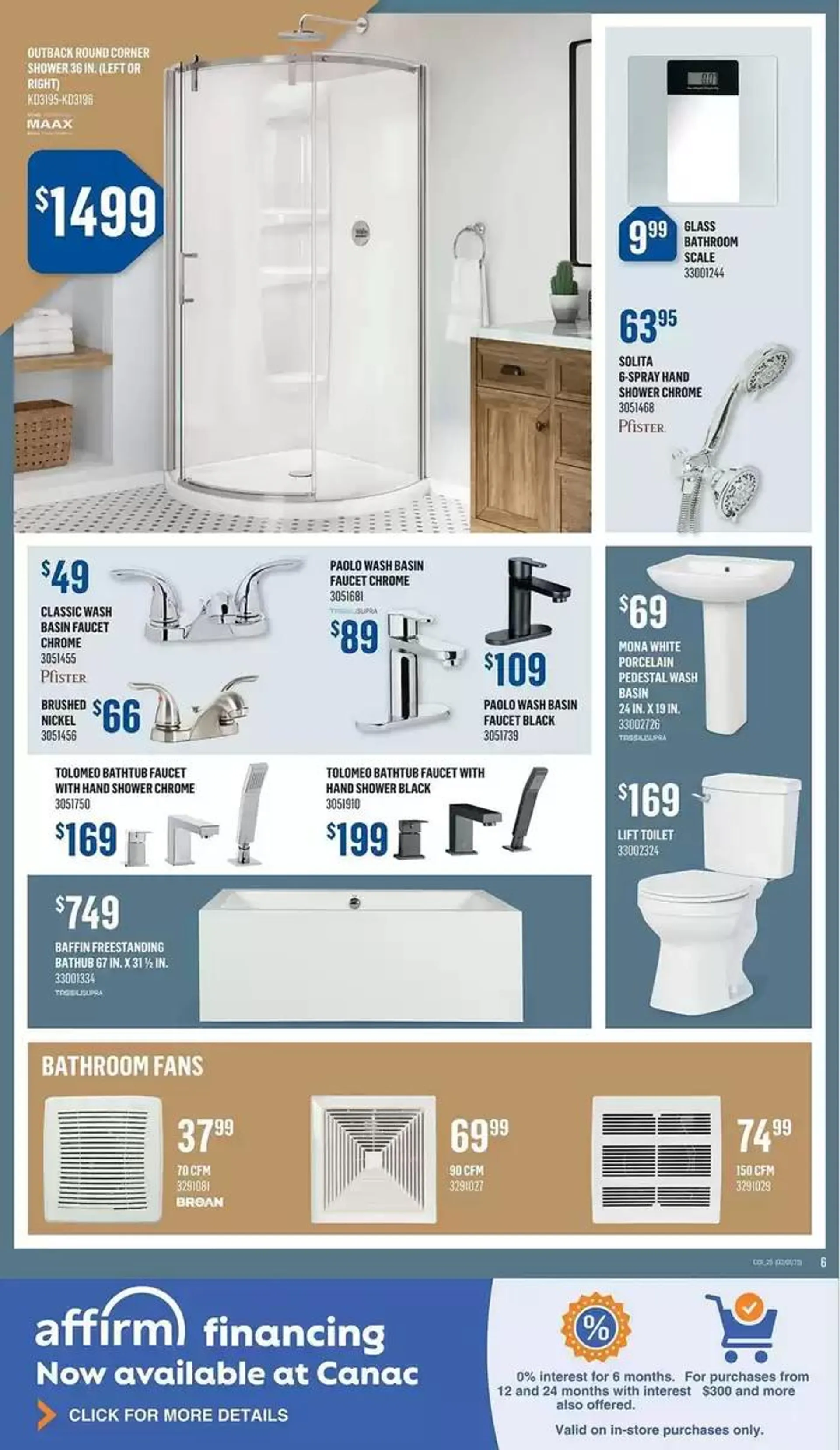 Canac weekly flyer from January 2 to January 8 2025 - flyer page 6