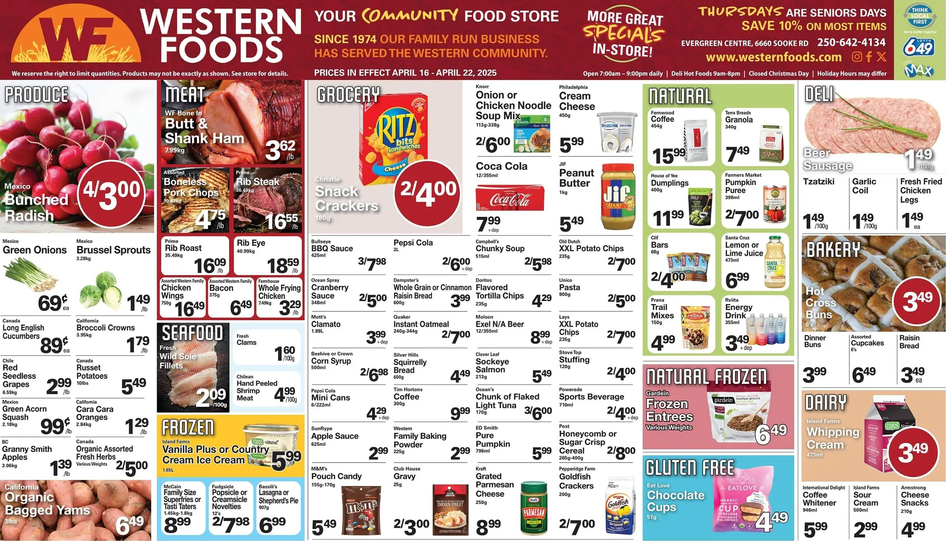 Western Foods flyer - 1