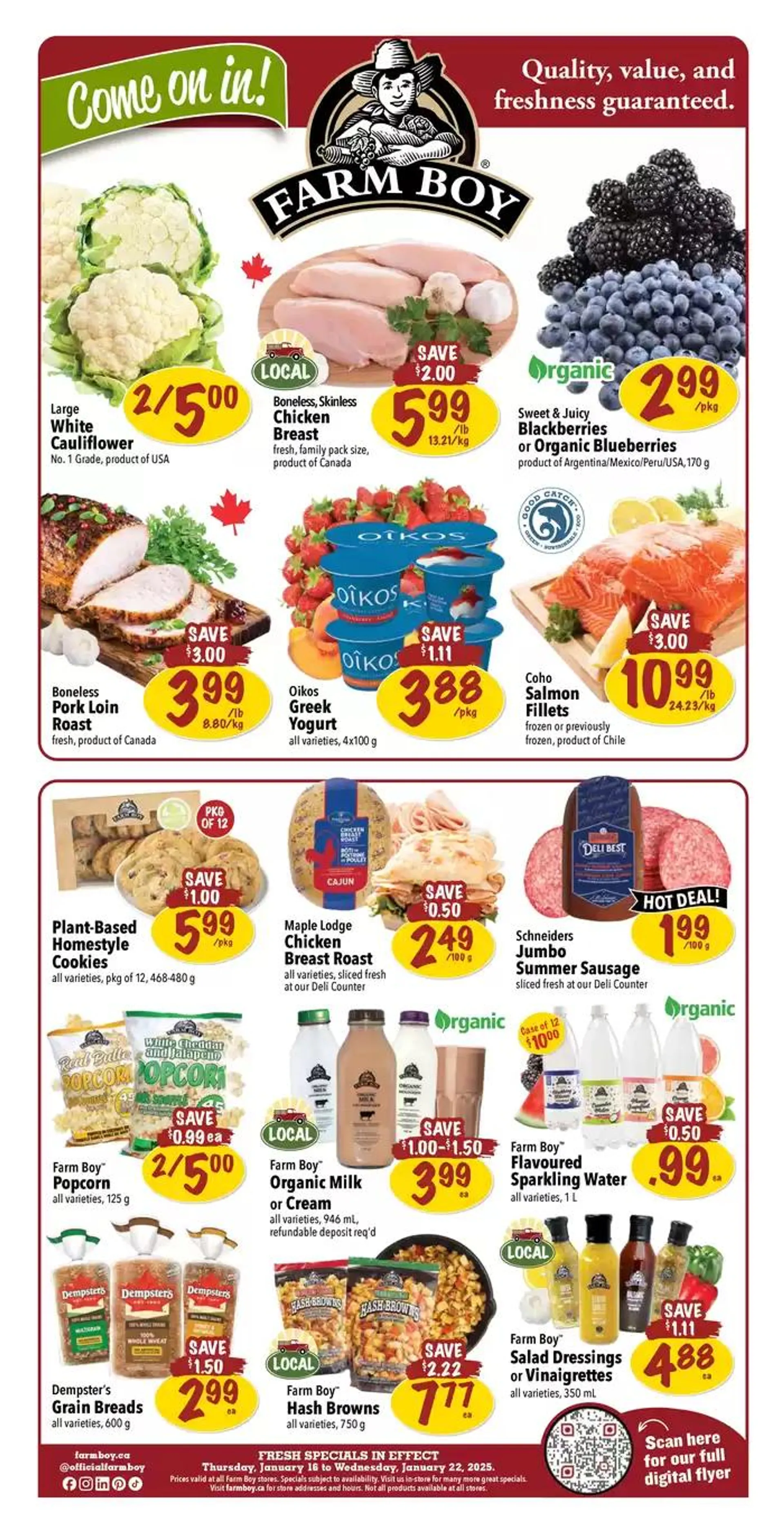 Farm Boy weekly flyer - 1