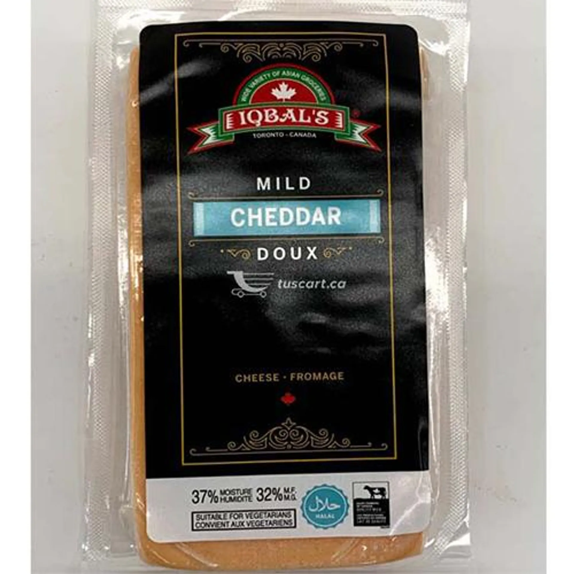 Iqbal's Mild Cheddar Cheese 200gm