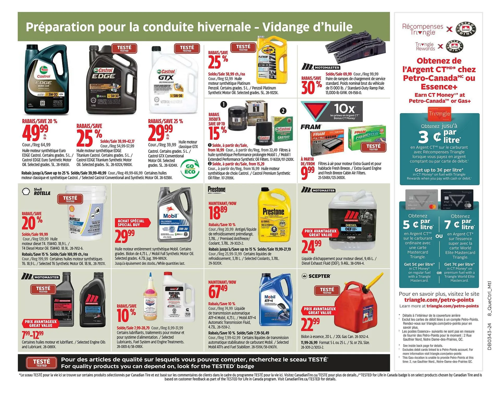 Canadian Tire flyer from October 17 to October 23 2024 - flyer page 28