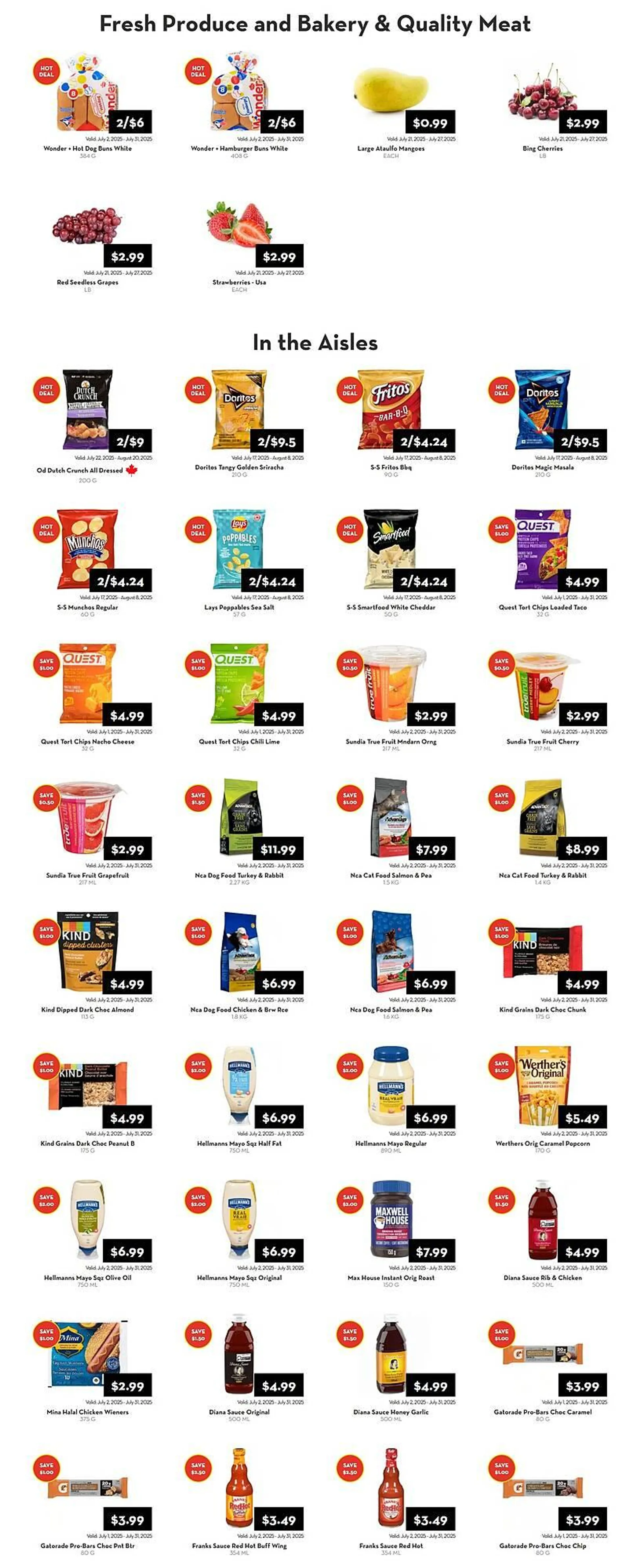 Rabba flyer from July 27 to August 2 2025 - flyer page 1