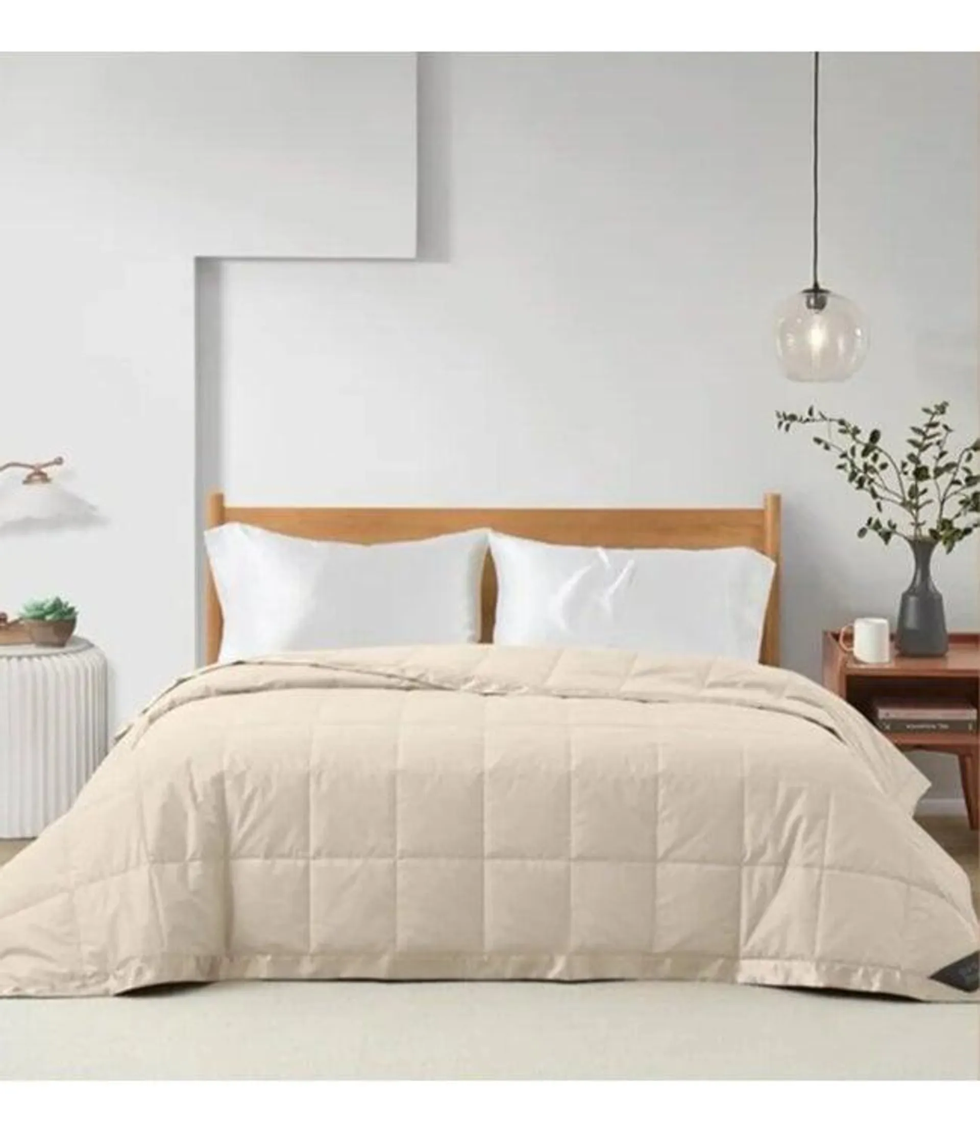 EVELYN COMFORTER w/SATIN BINDING AST