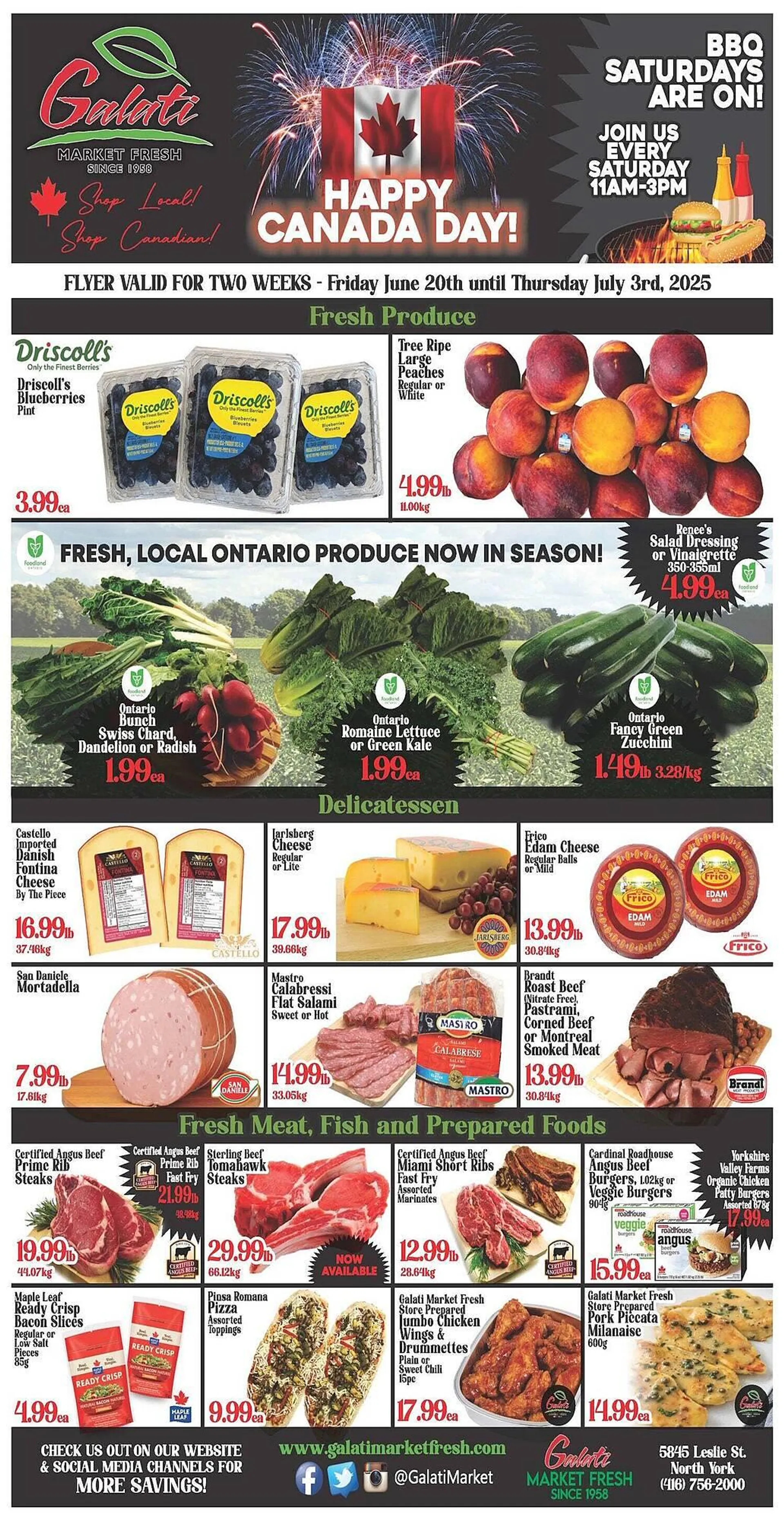 Galati Market Fresh flyer from June 20 to July 2 2025 - flyer page 1